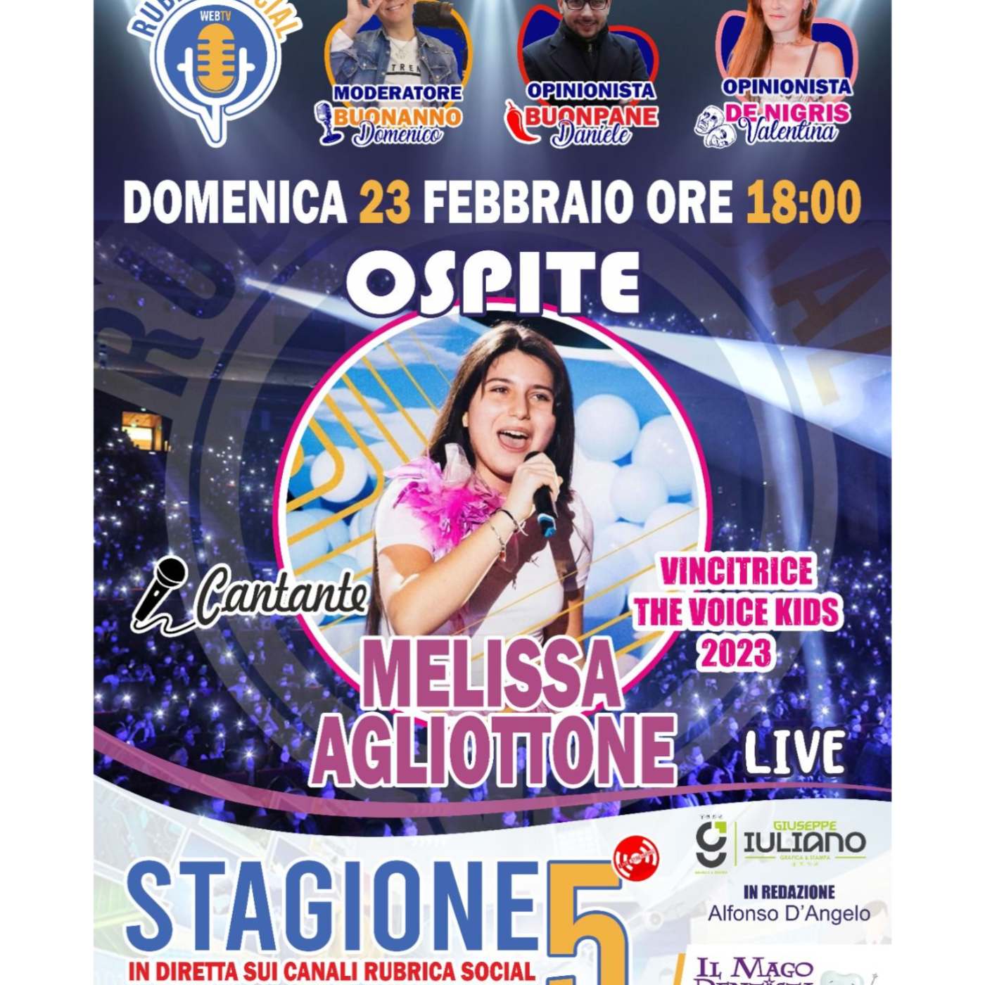 #RubricaSocial Diretta Live