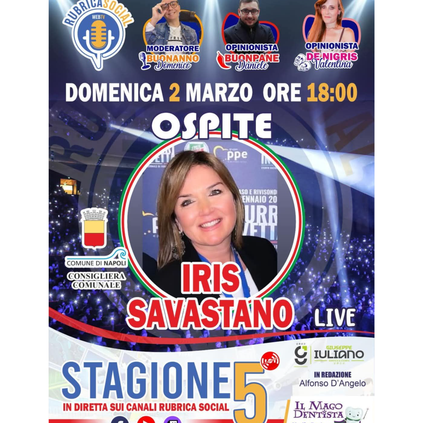 #RubricaSocial Diretta Live
