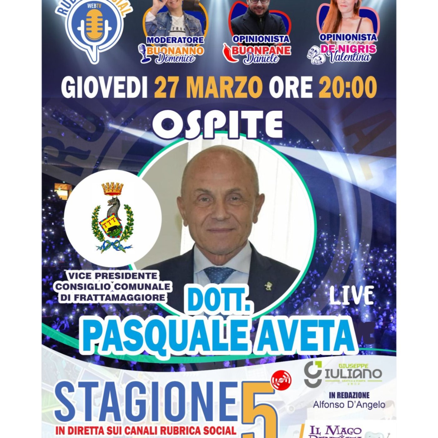 #RubricaSocial Diretta Live