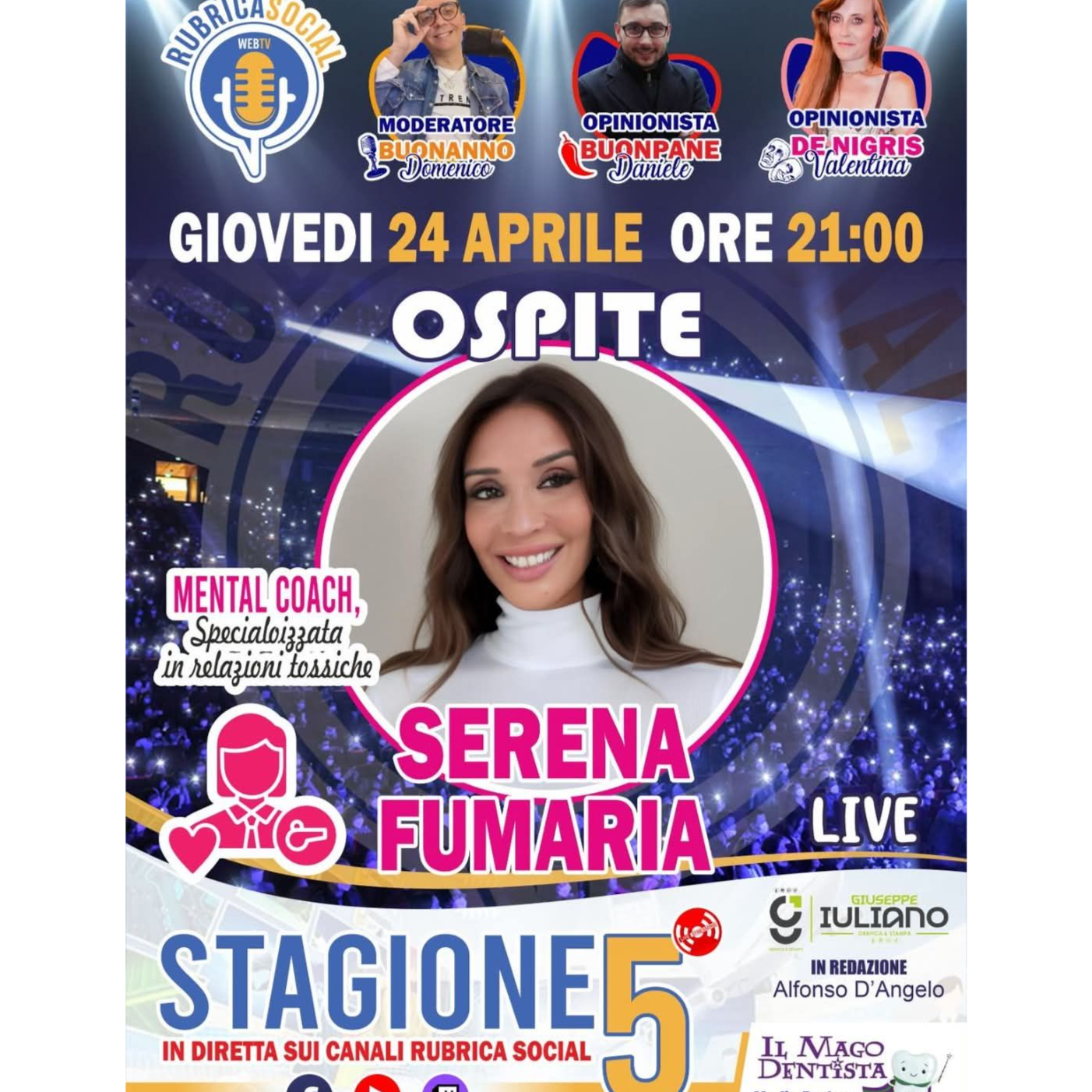#RubricaSocial Diretta Live