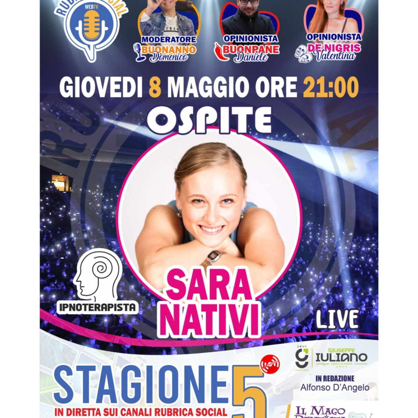 #RubricaSocial Diretta Live