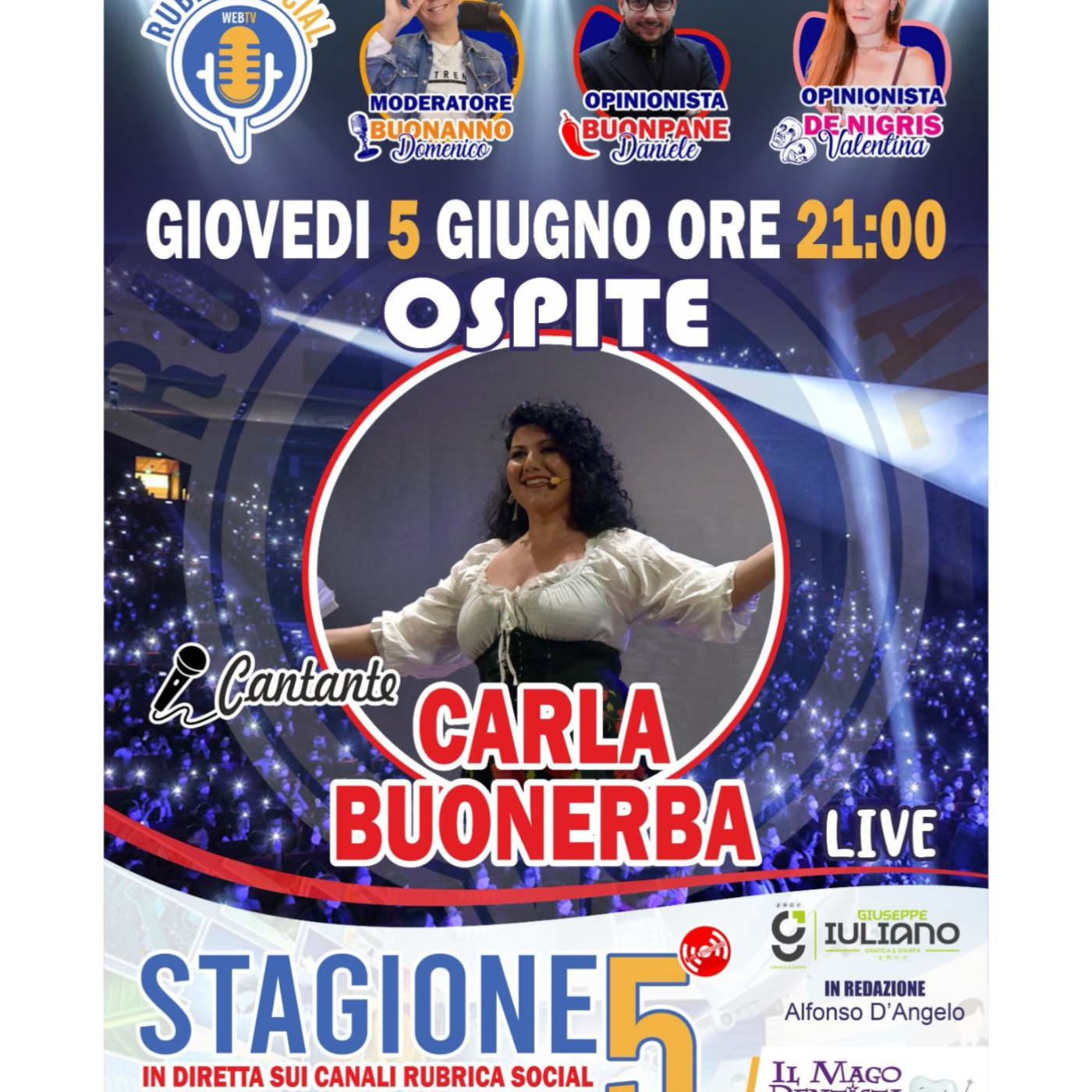 #RubricaSocial Diretta Live