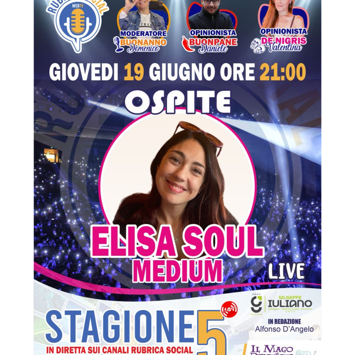 #RubricaSocial Diretta Live