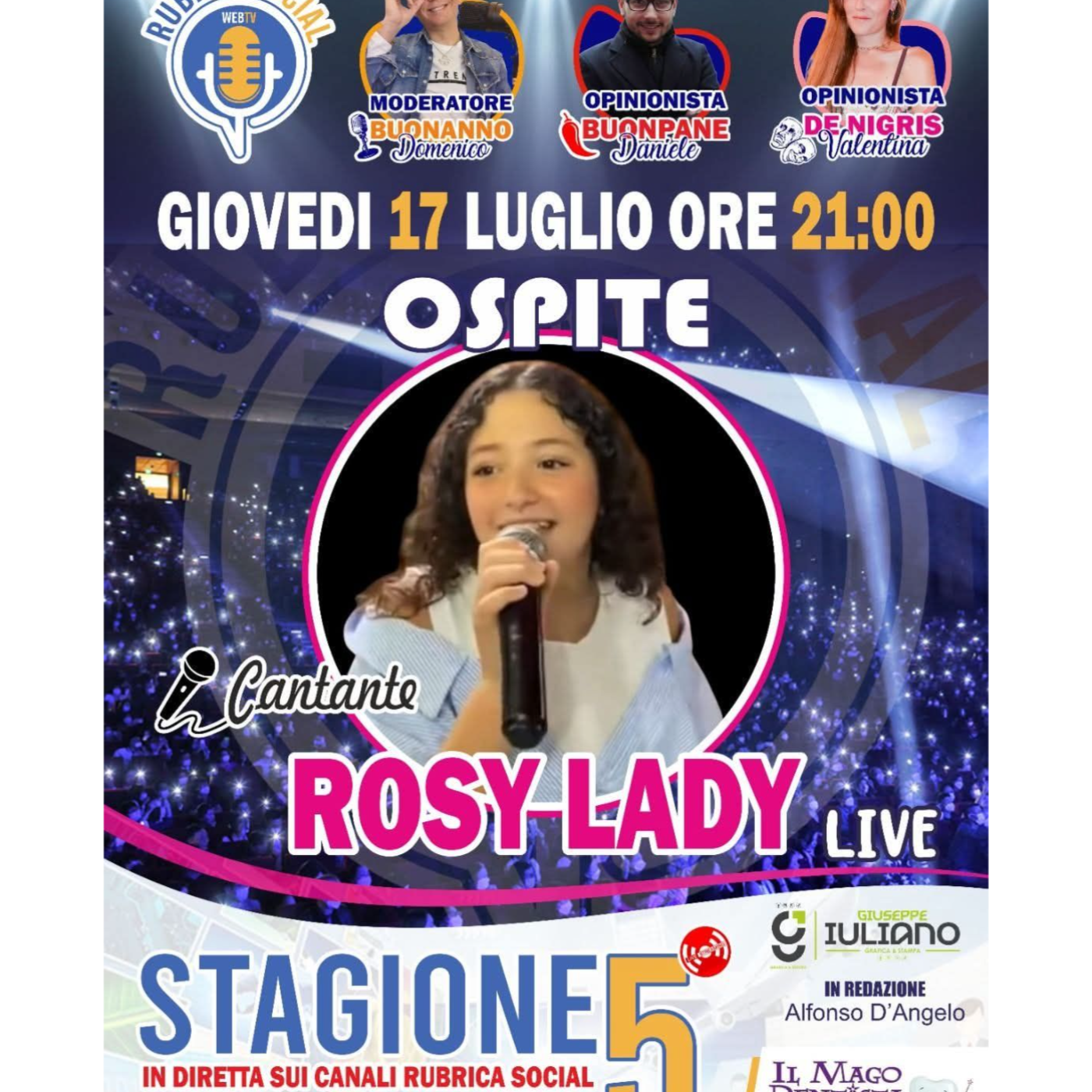 #RubricaSocial Diretta Live