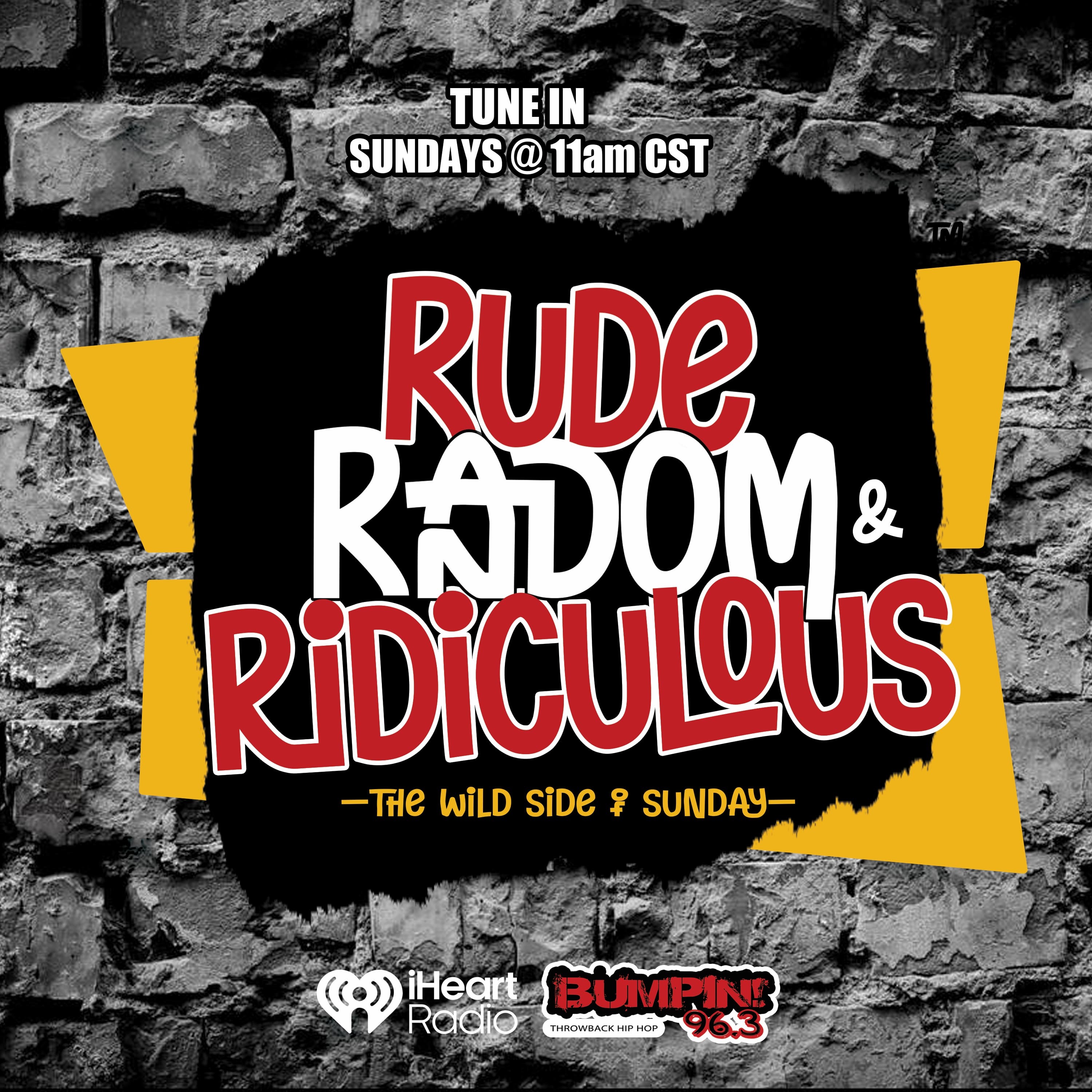 RUDE, RANDOM & RIDICULOUS | The Wild Side of Sunday podcast artwork