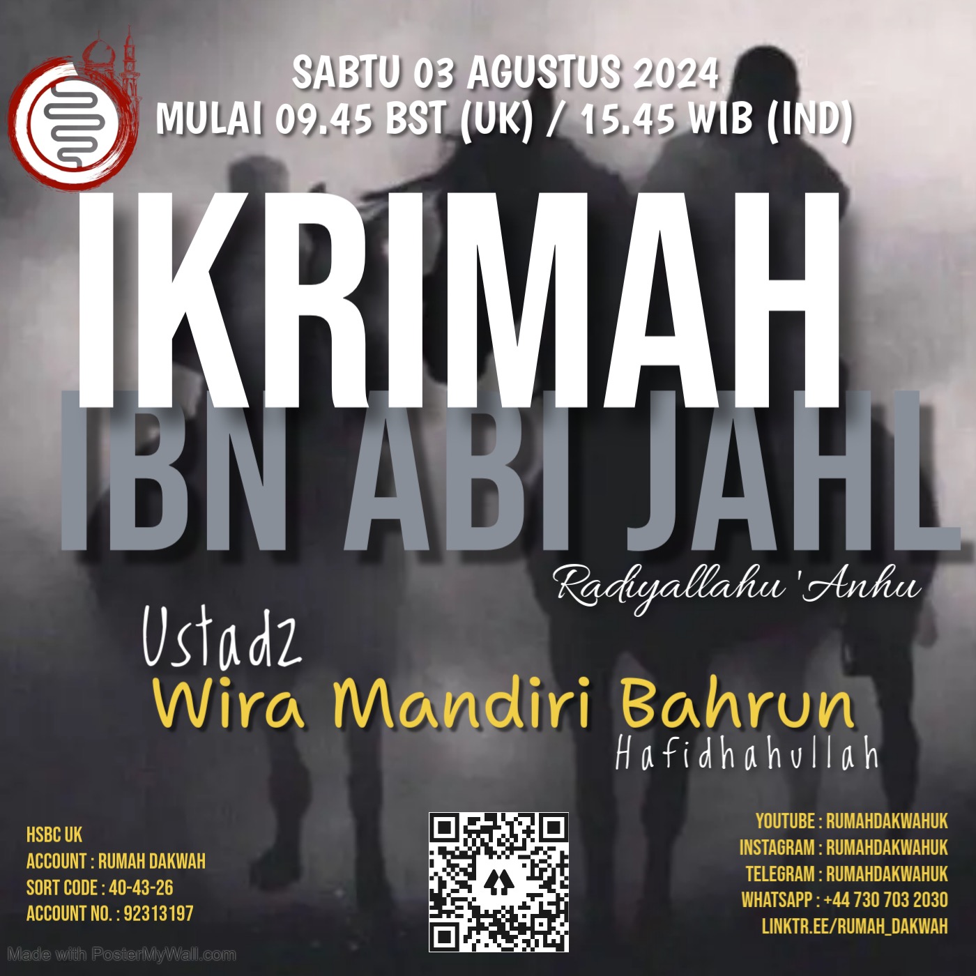 Ustadz Wira Mandiri Bachrun _ Sirah_ Ikrimah Ibn Abi Jahl Radiyallahuanhu