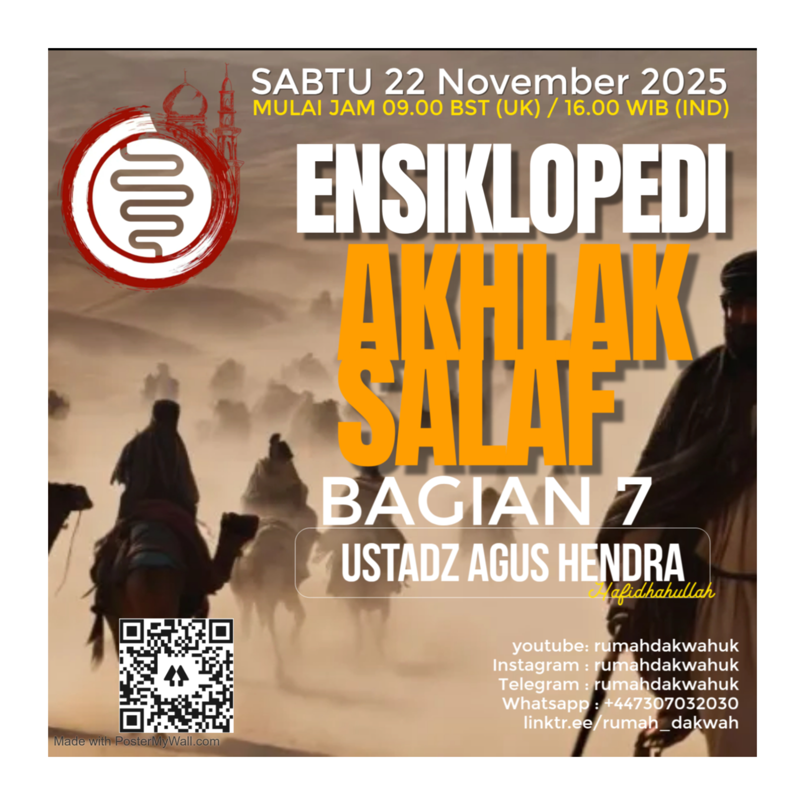 Ustad Agus Hendra | Ensiklopedi Akhlak Salaf | Bagian 7