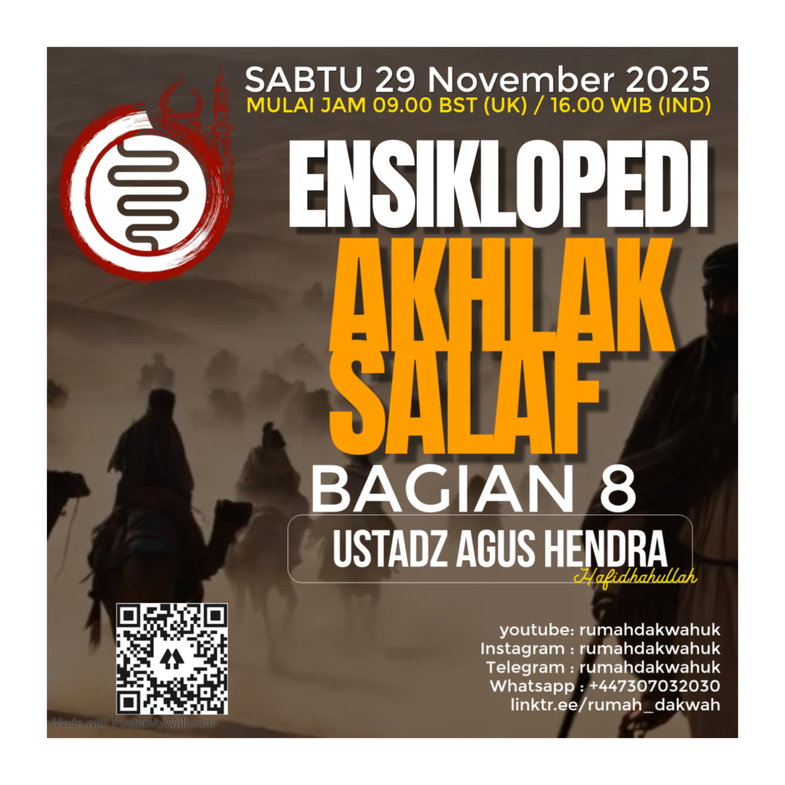 Ustad Agus Hendra | Ensiklopedi Akhlak Salaf | Bagian 8