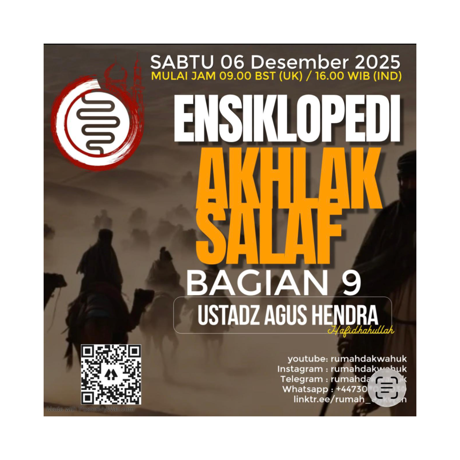 Ustad Agus Hendra | Ensiklopedi Akhlak Salaf | Bagian 9