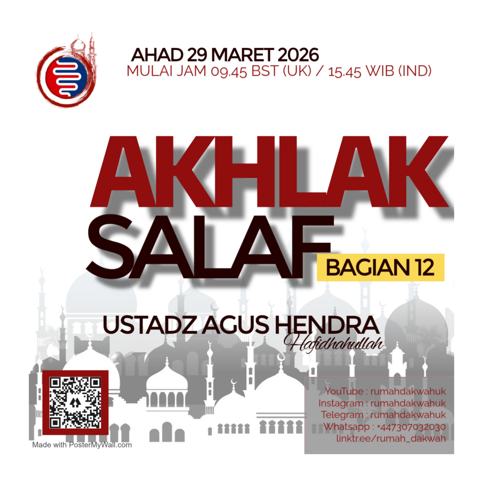 Ustadz Agus Hendra | Ensiklopedi Akhlak Salaf | Bagian 12