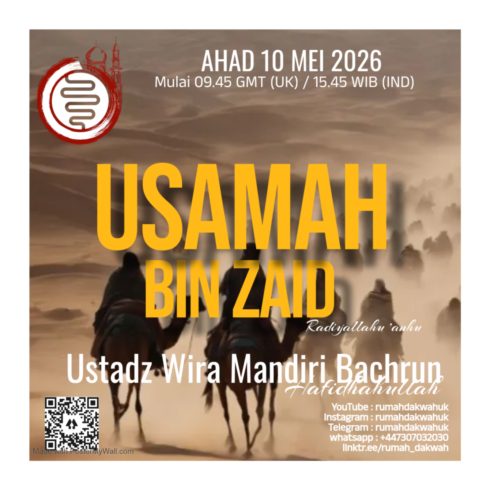 Ustadz Wira Mandiri Bachrun | Usamah Bin Zaid | Radiyallahu Anhu