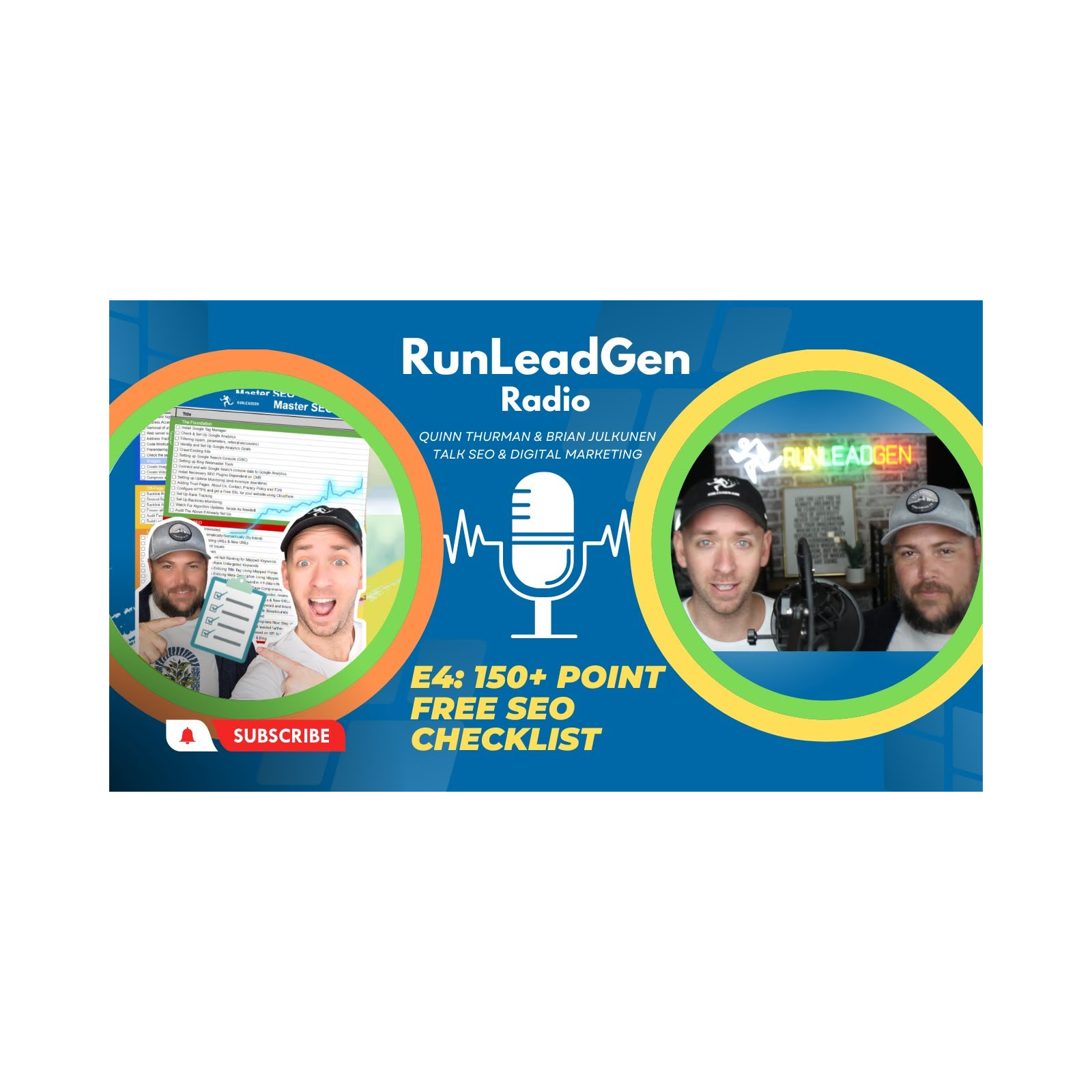 Episode 4: 150+ Point Free SEO Checklist | RunLeadGen Radio episode artwork