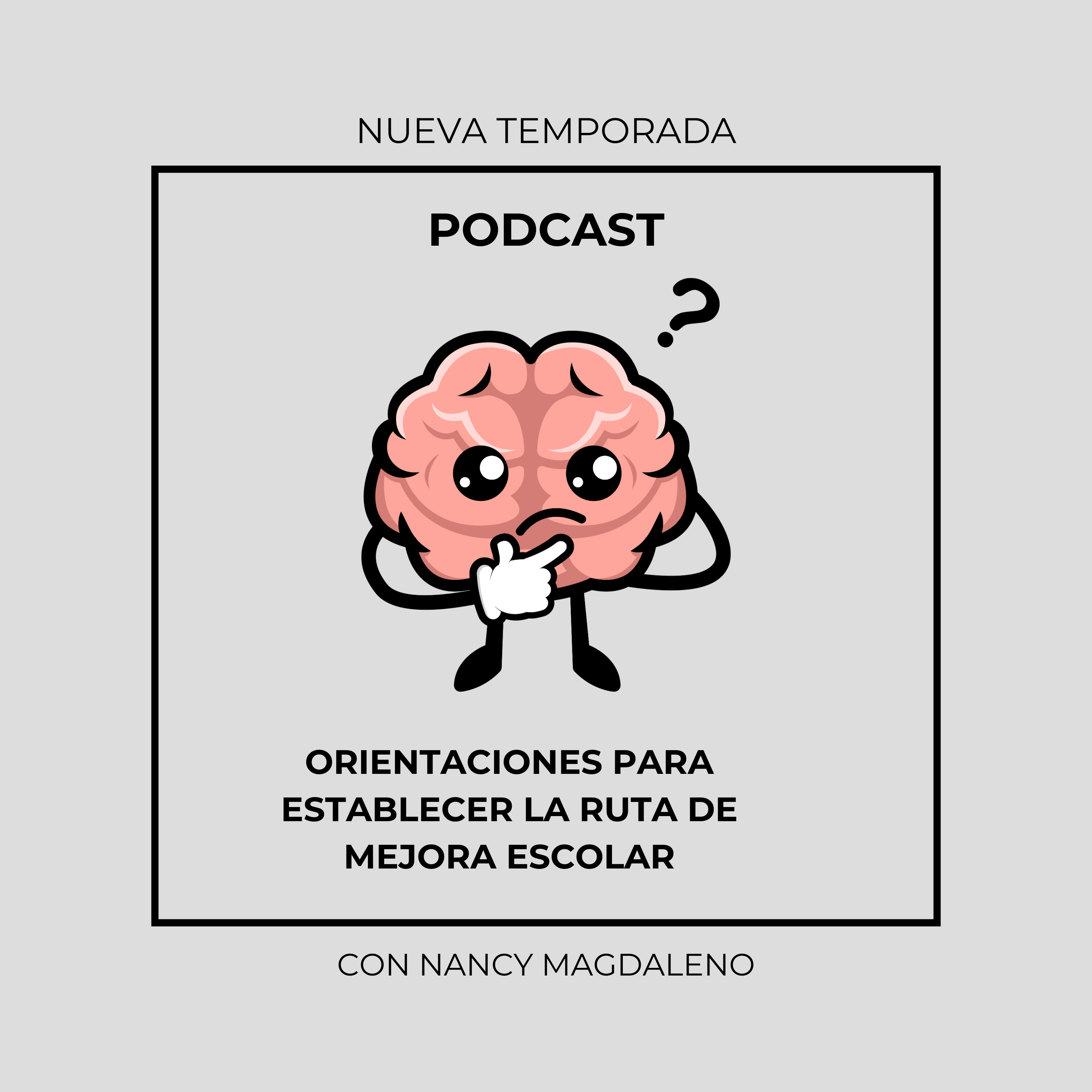 la ruta de mejora escolar