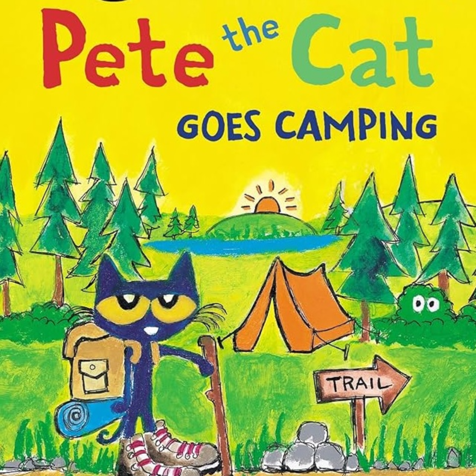 Pete the Cat Goes Camping