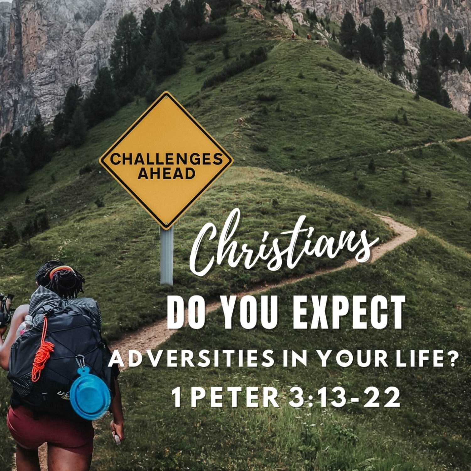 Christians do you expect adversities in your life?