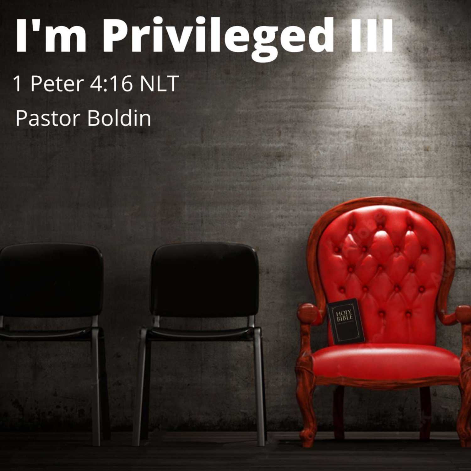 I’m Privileged III