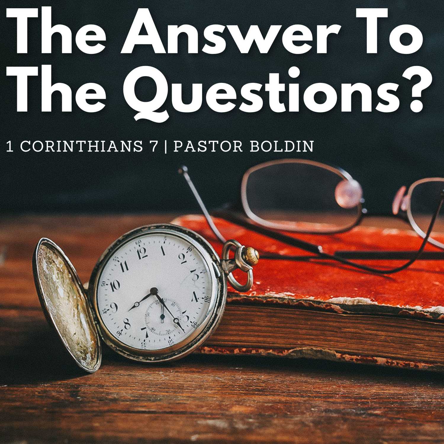 The Answer To The Questions?