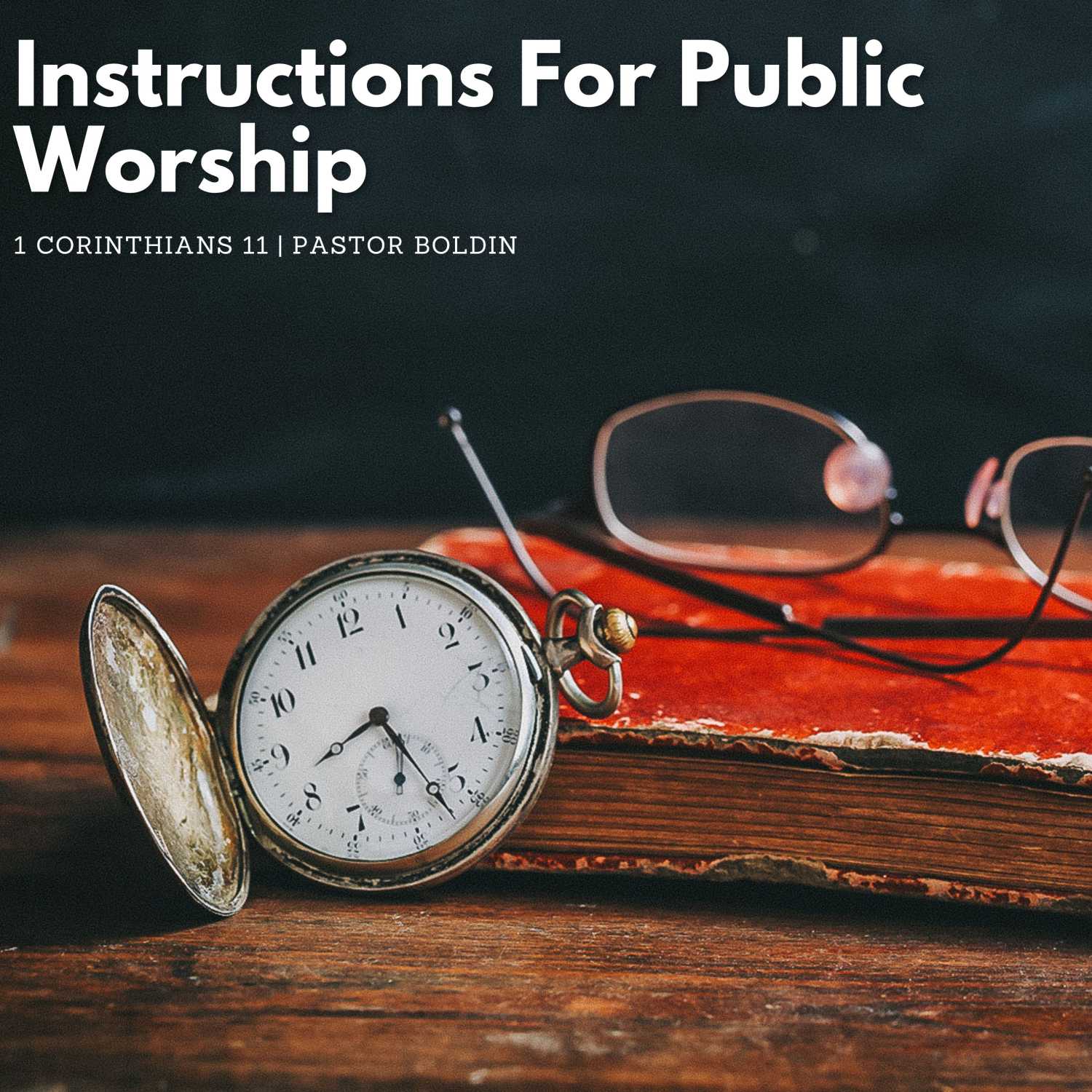 Instructions For Public Worship