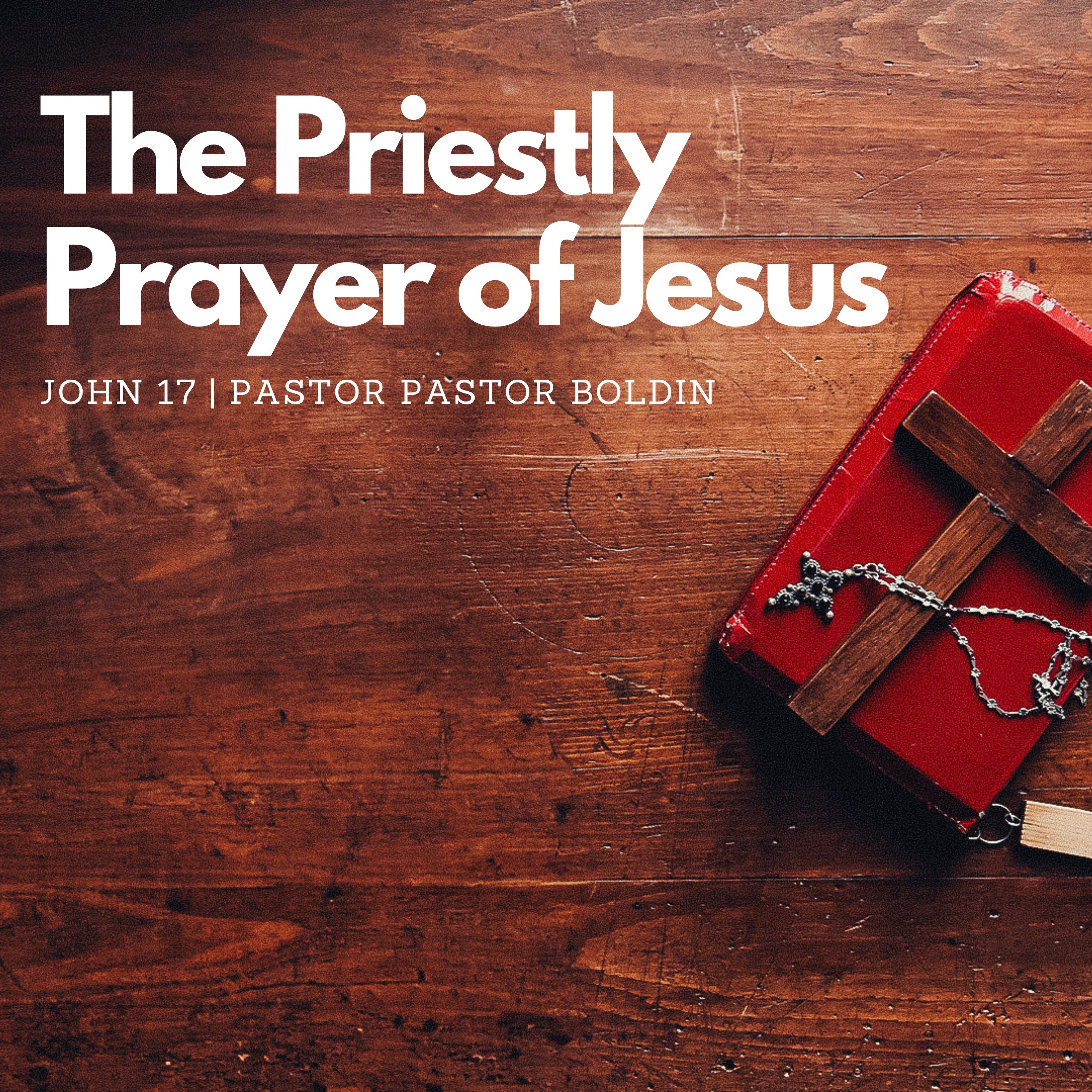 The Priestly Prayer of Jesus