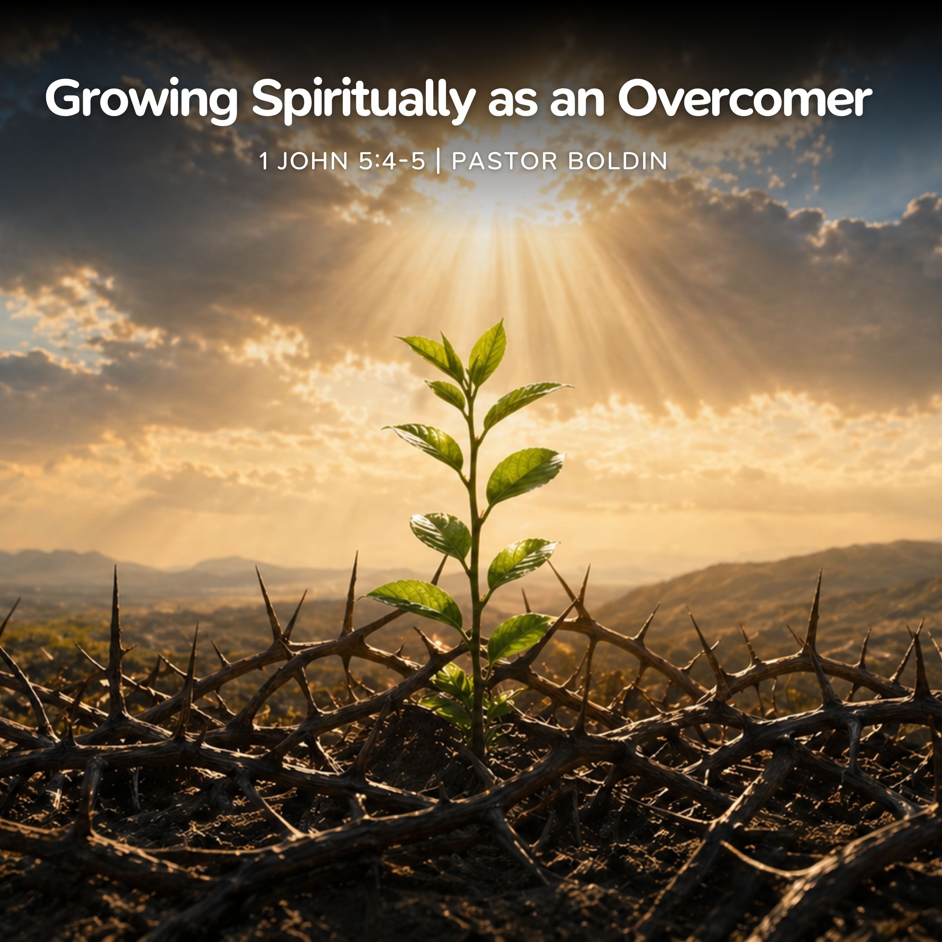 Growing Spiritually as an Overcomer episode artwork