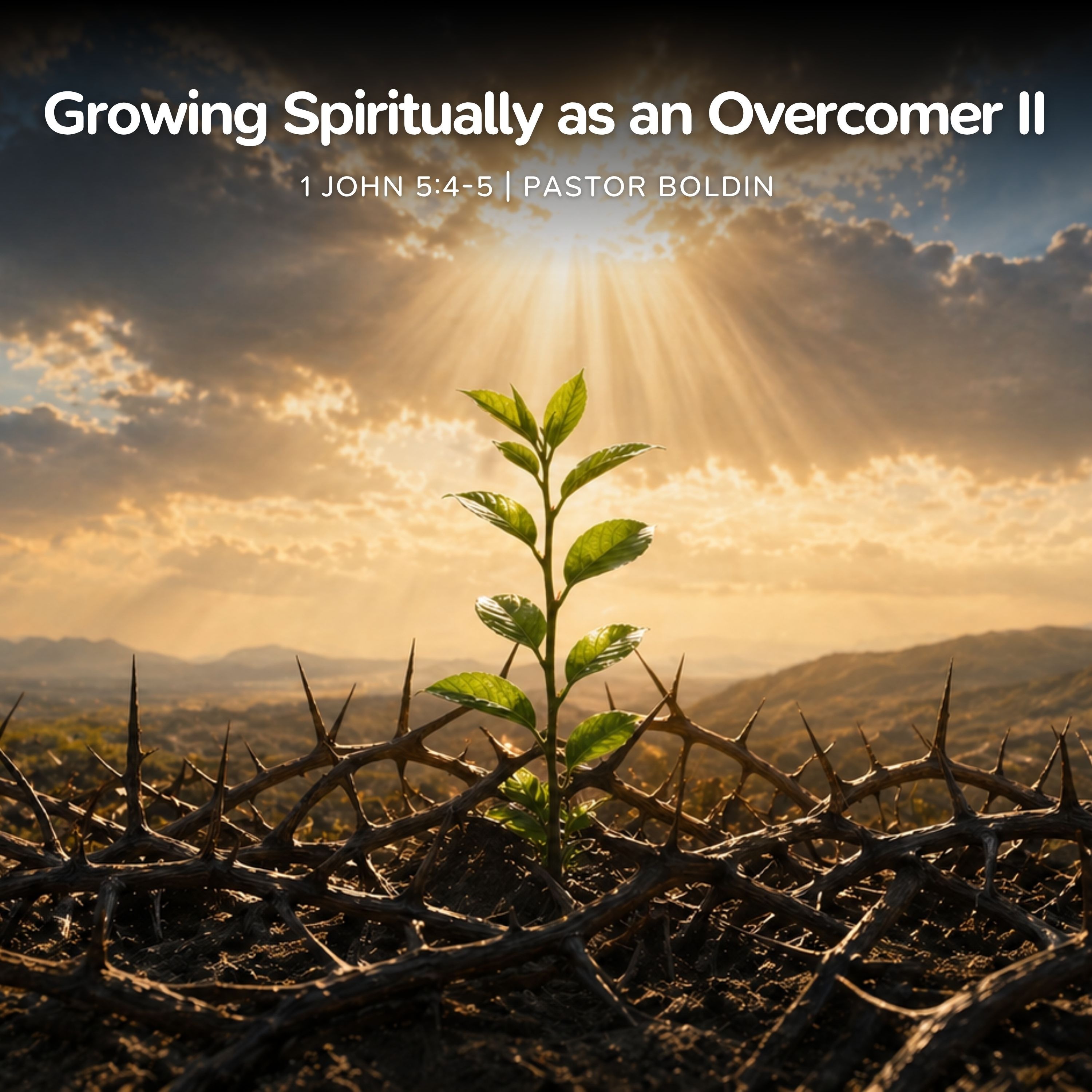 Growing Spiritually as an Overcomer II episode artwork