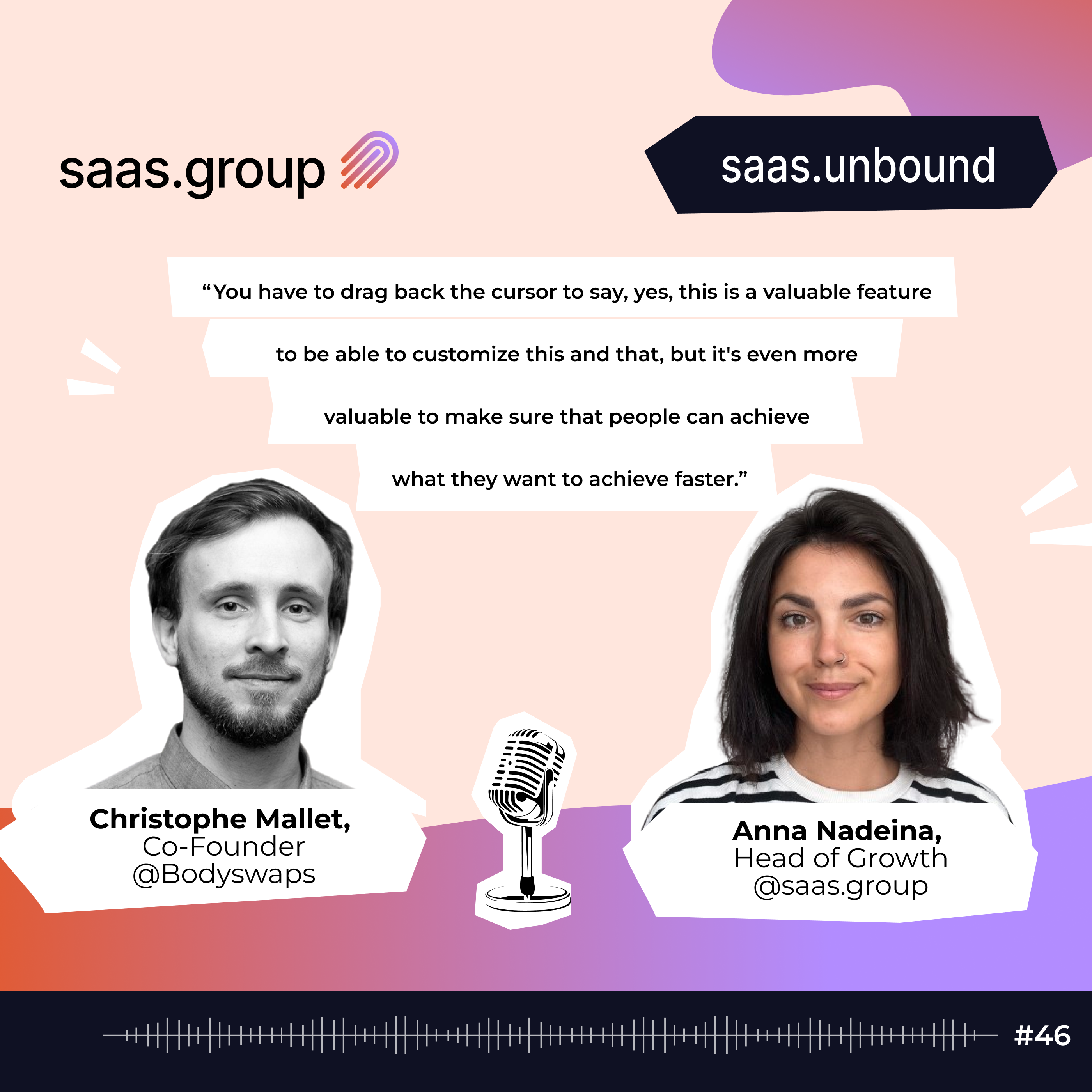 B2B SaaS cracking the higher education market with Christophe Mallet @Bodyswaps episode artwork