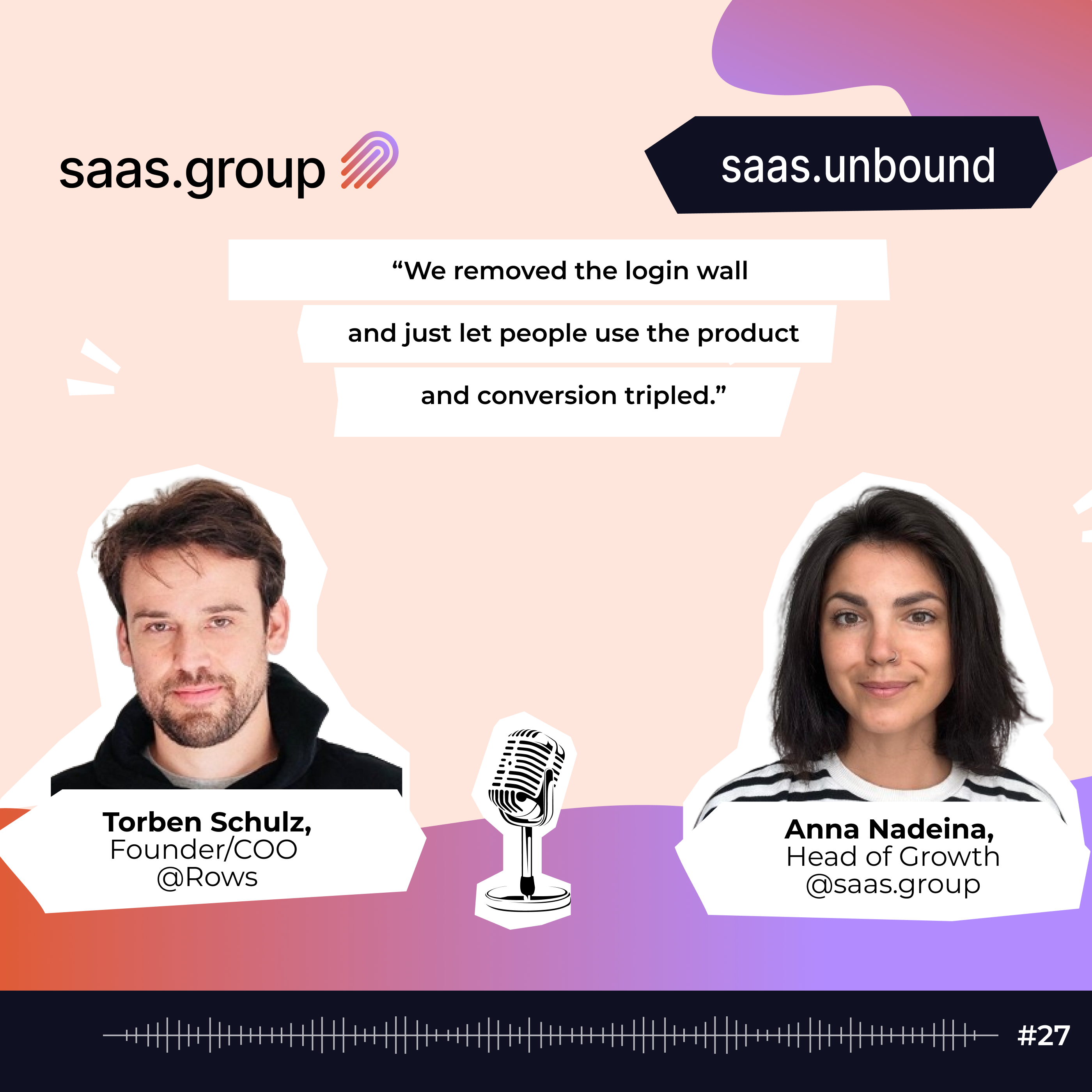 Reinventing the spreadsheet for the AI SaaS era with Torben Schulz @Rows episode artwork
