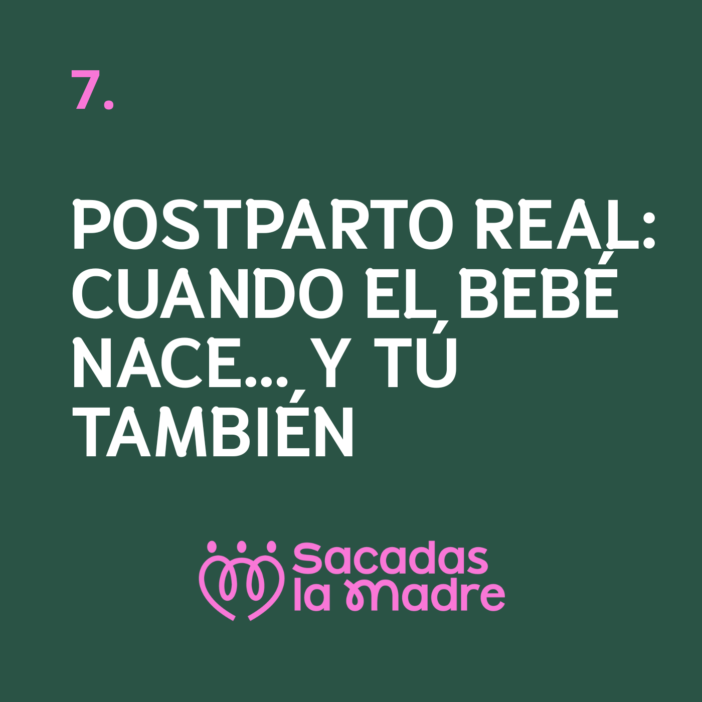 Postparto real: cuando el bebé nace... y tú también