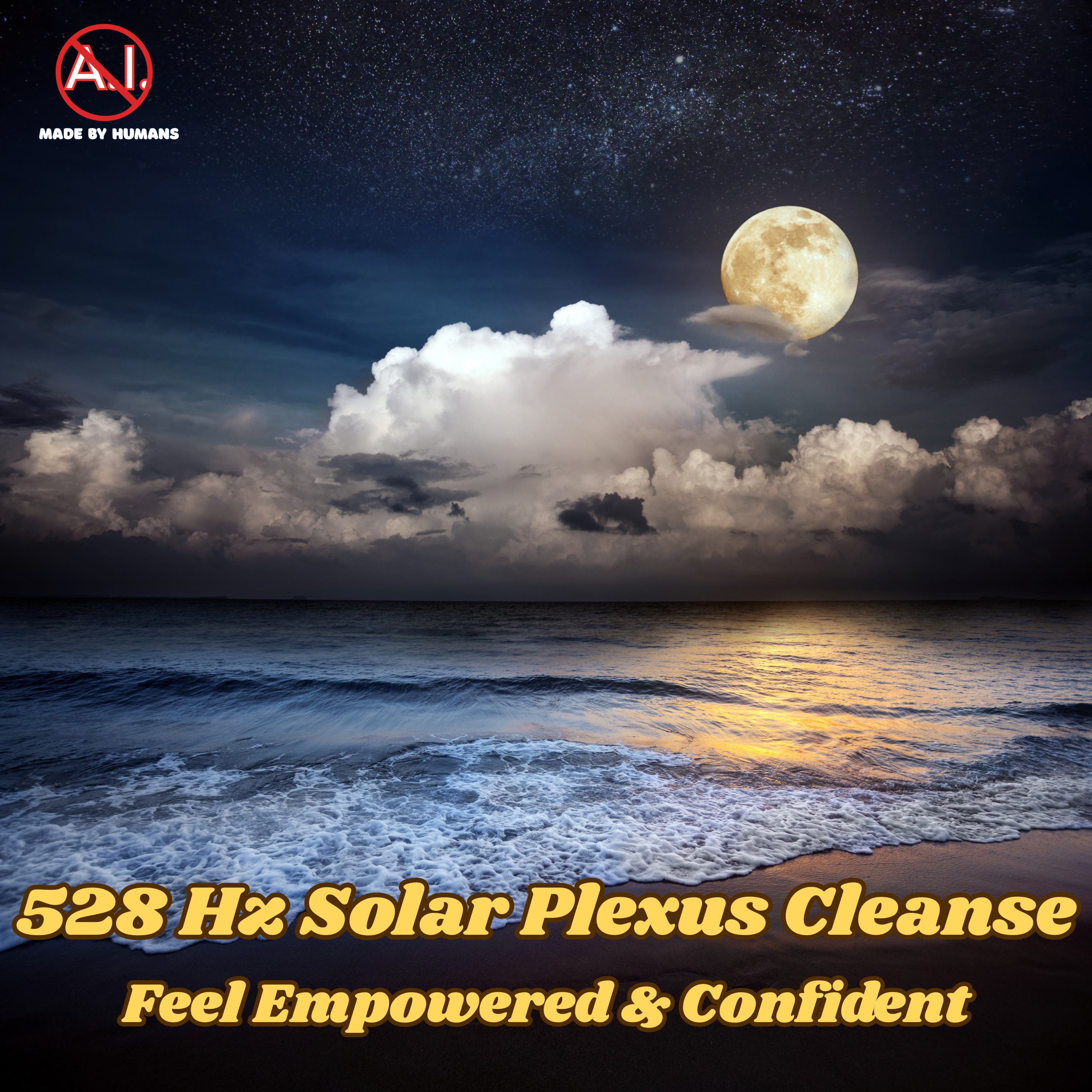 528 Hz ✨ 1 Hr Sleep Meditation | Binaural Beats, Ocean Sounds, Subliminal Affirmations | Manifest New Beginnings, Making Space for New Opportunities