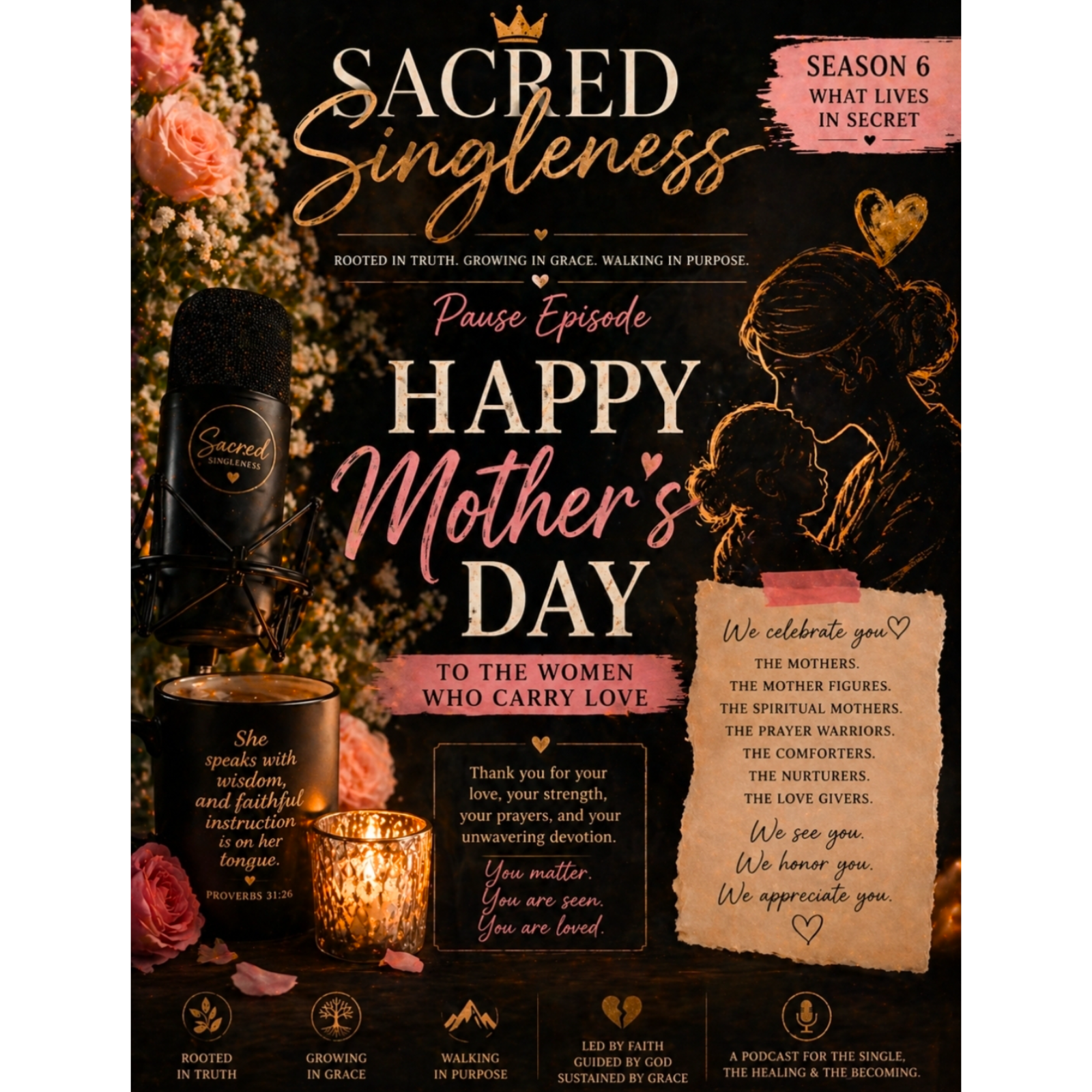 Pause Episode : HAPPY MOTHER'S DAY - TO THE WOMEN WHO CARRY LOVE