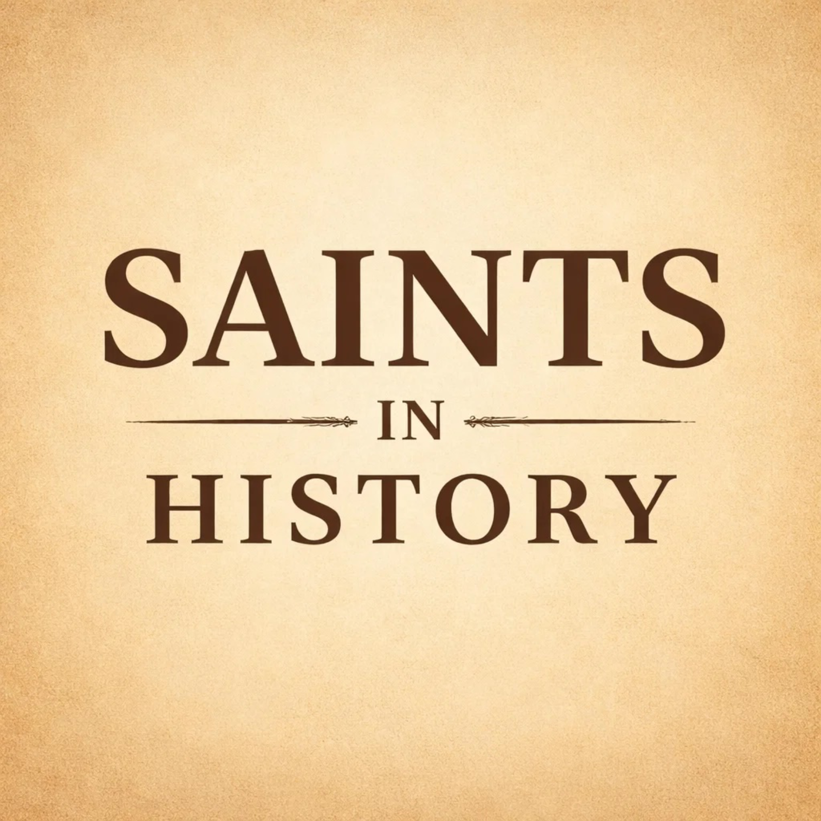 Saints in History podcast artwork