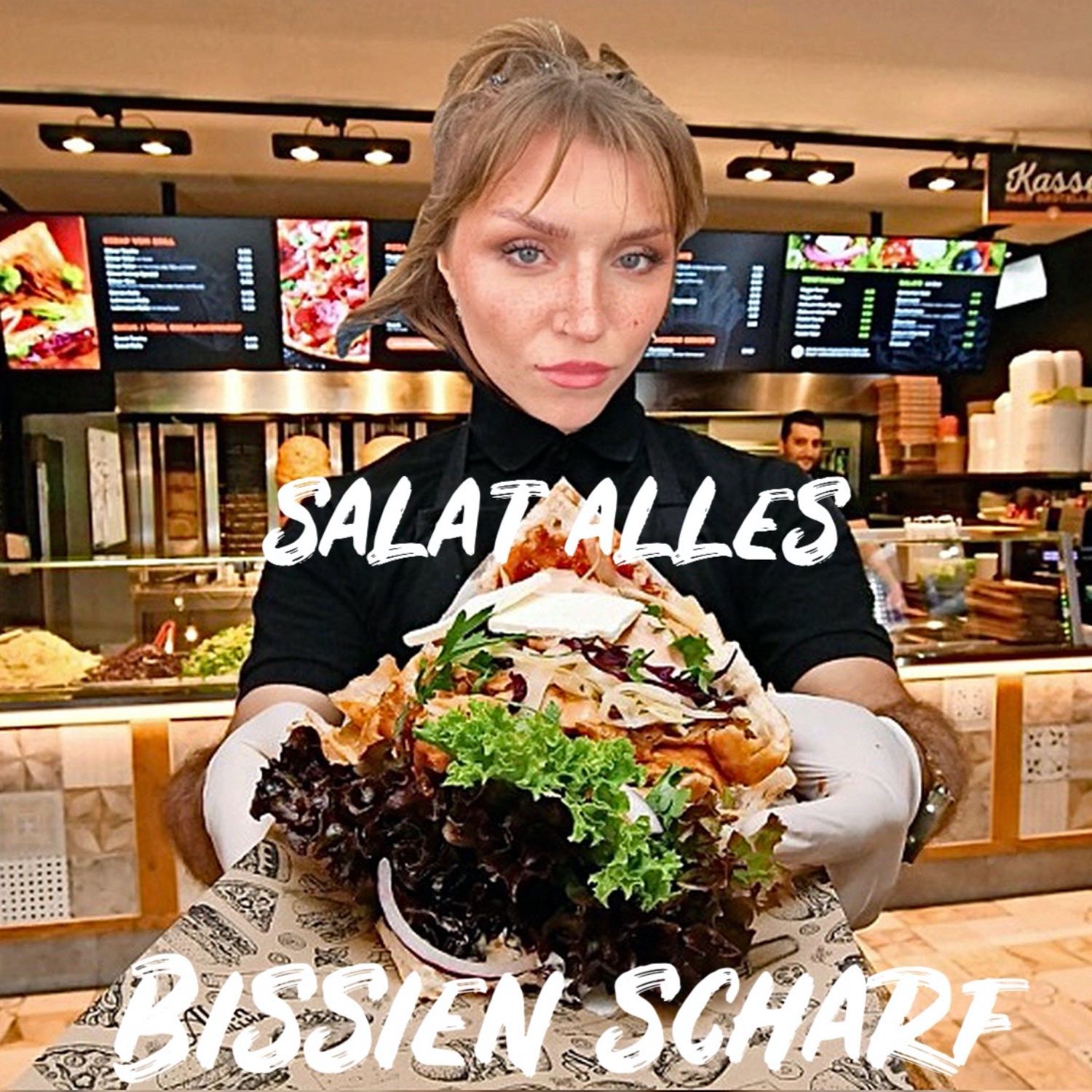 salat alles - bissien scharf