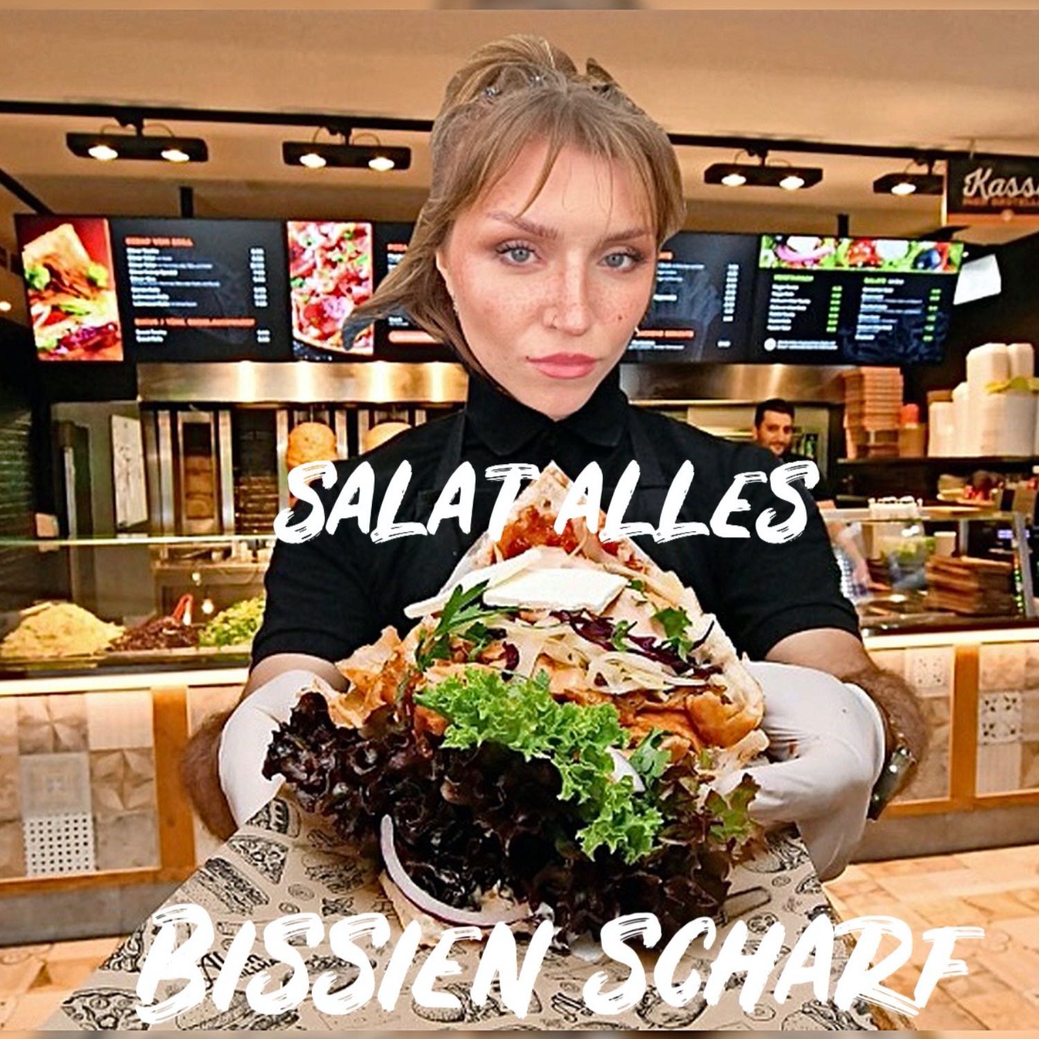 salat alles - bissien scharf