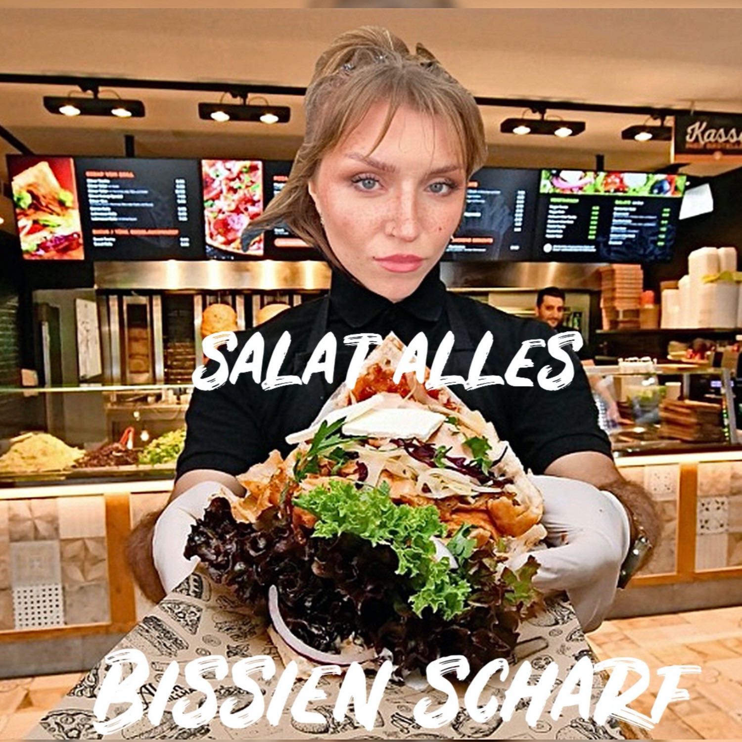 salat alles - bissien scharf