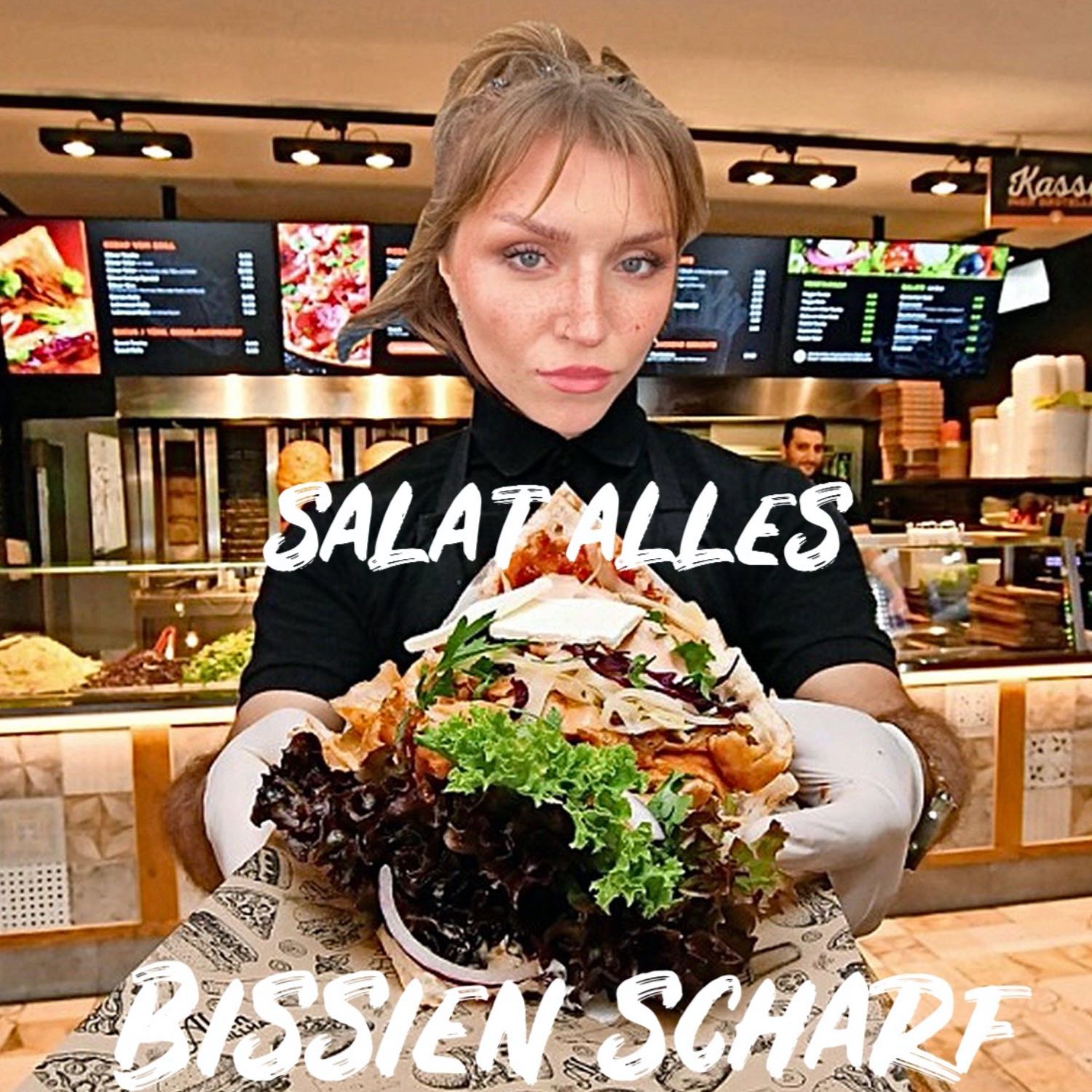 salat alles - bissien scharf