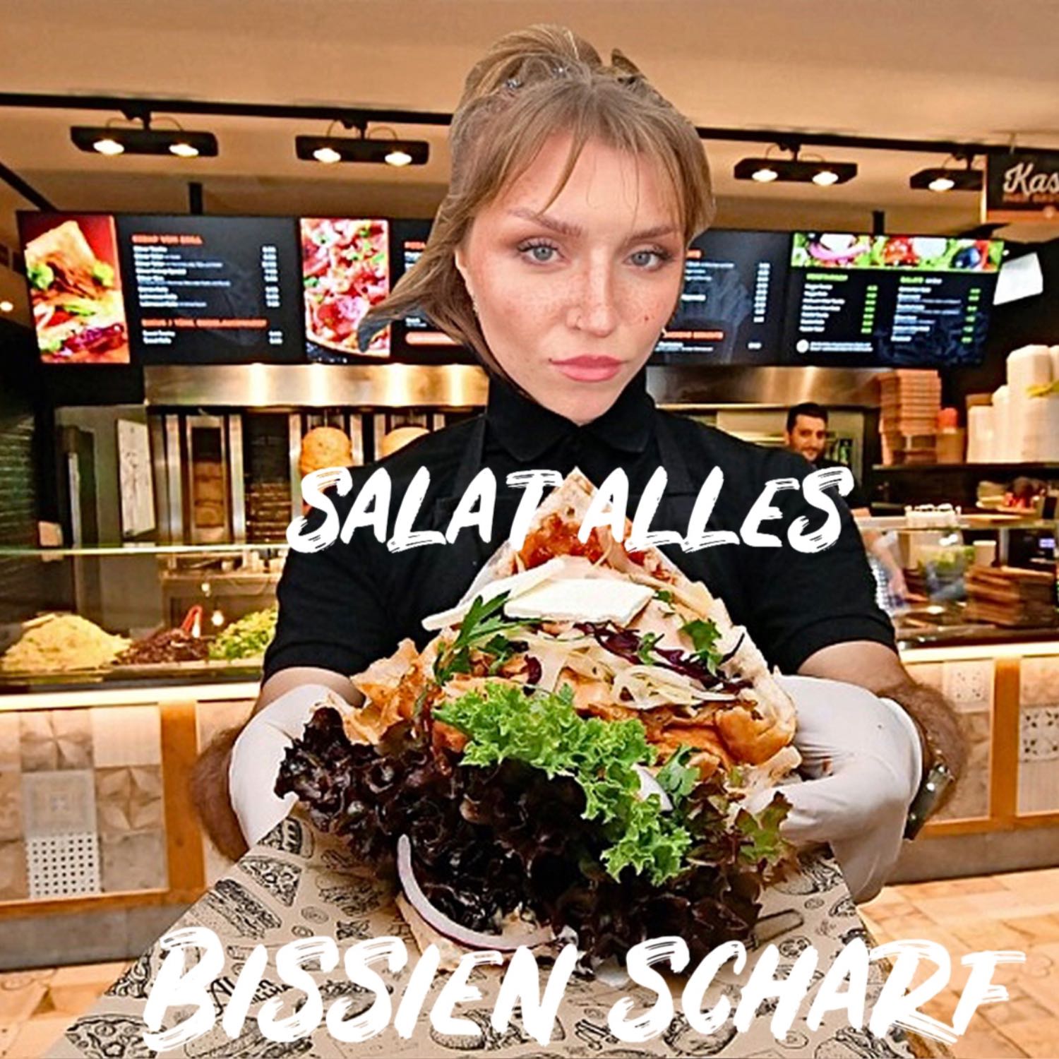 salat alles - bissien scharf