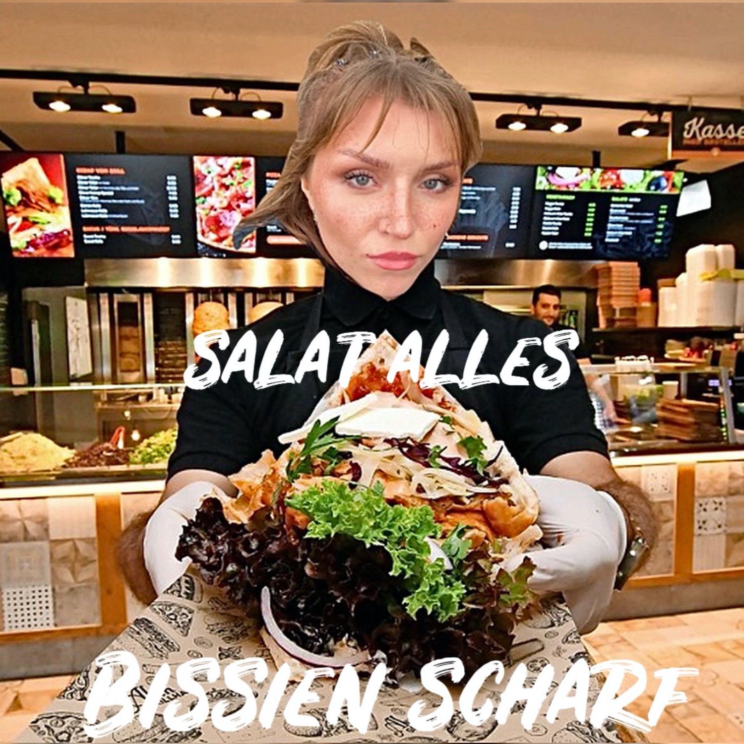 salat alles - bissien scharf