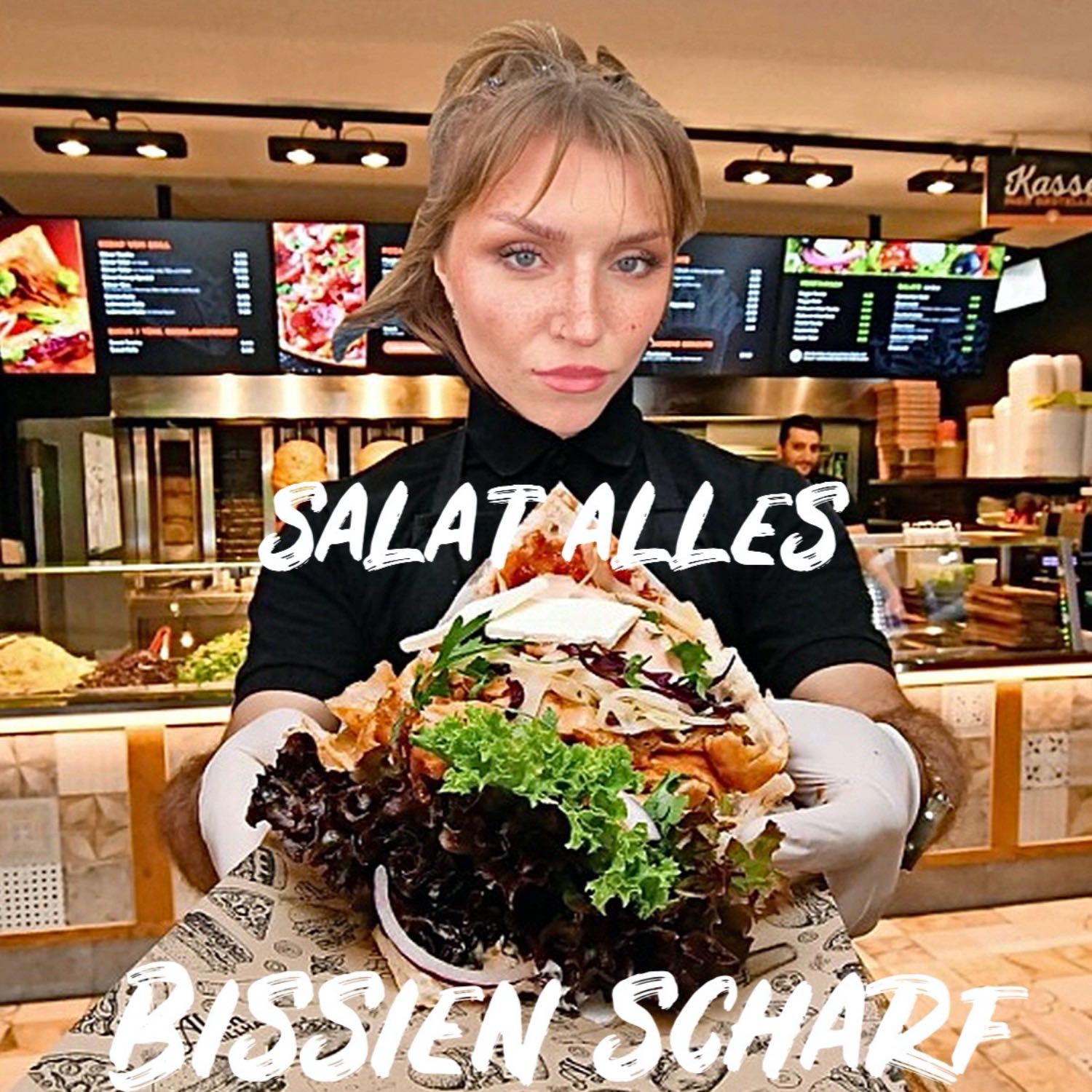salat alles - bissien scharf