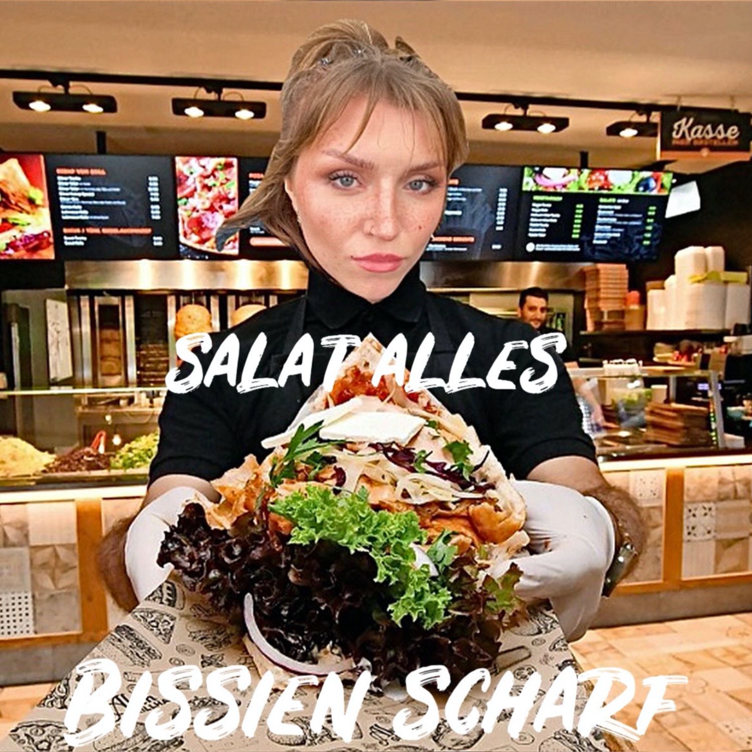 salat alles - bissien scharf