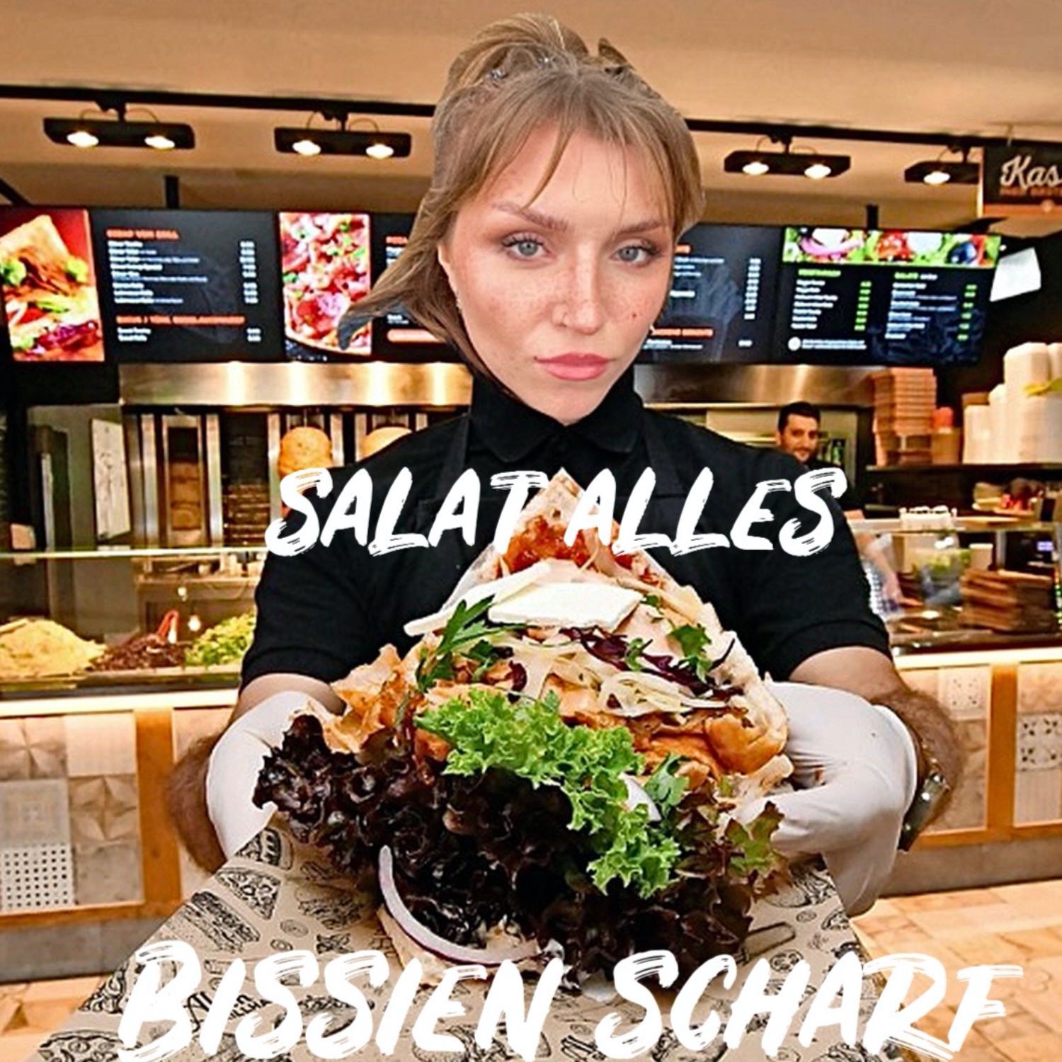 salat alles - bissien scharf