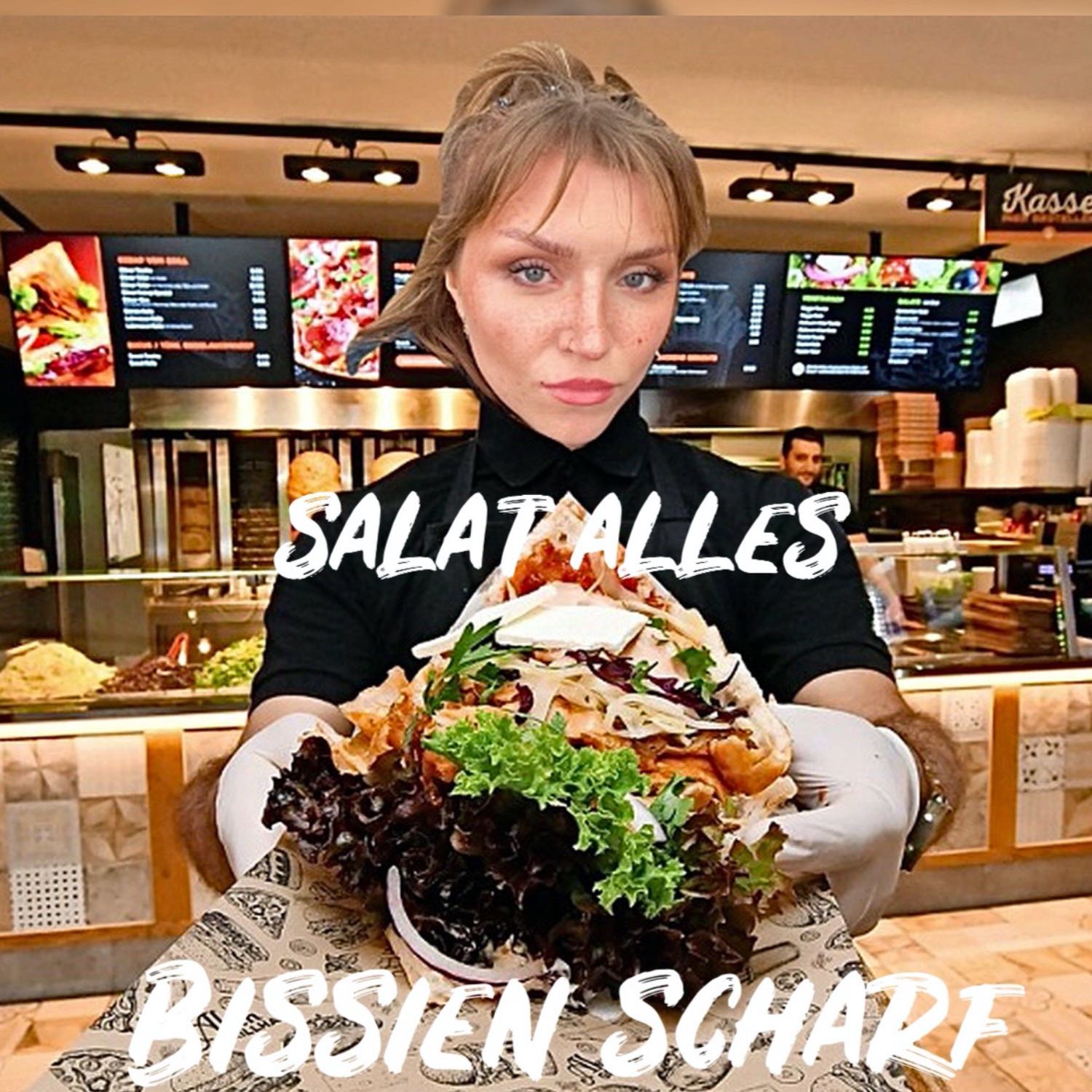 salat alles - bissien scharf