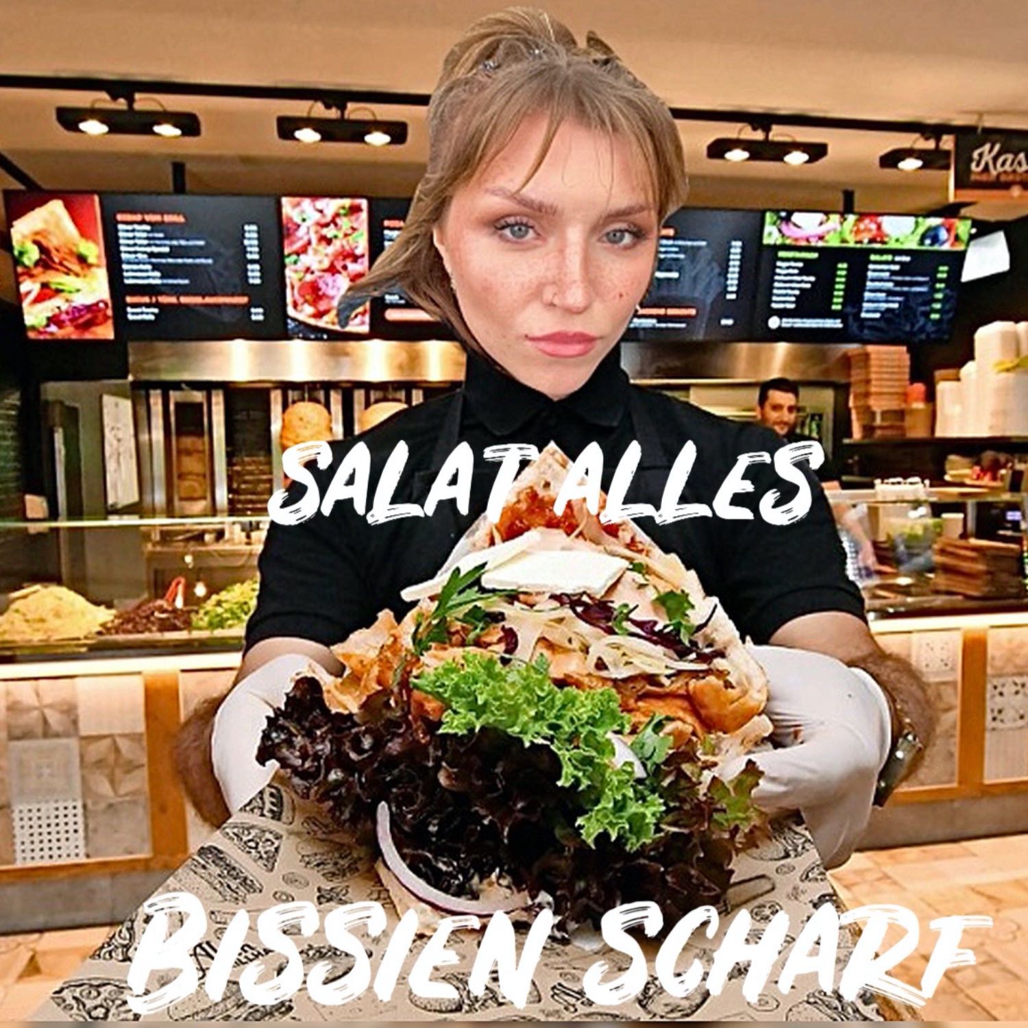 salat alles - bissien scharf