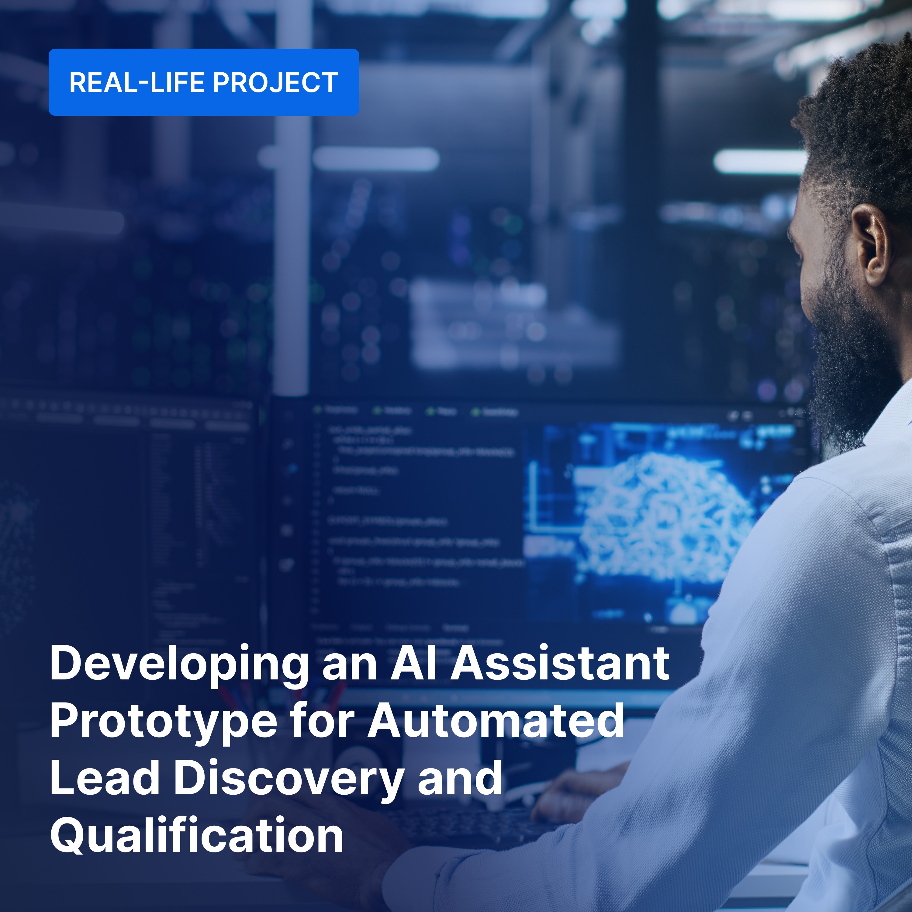 Developing an AI Assistant Prototype for Automated Lead Discovery and Qualification