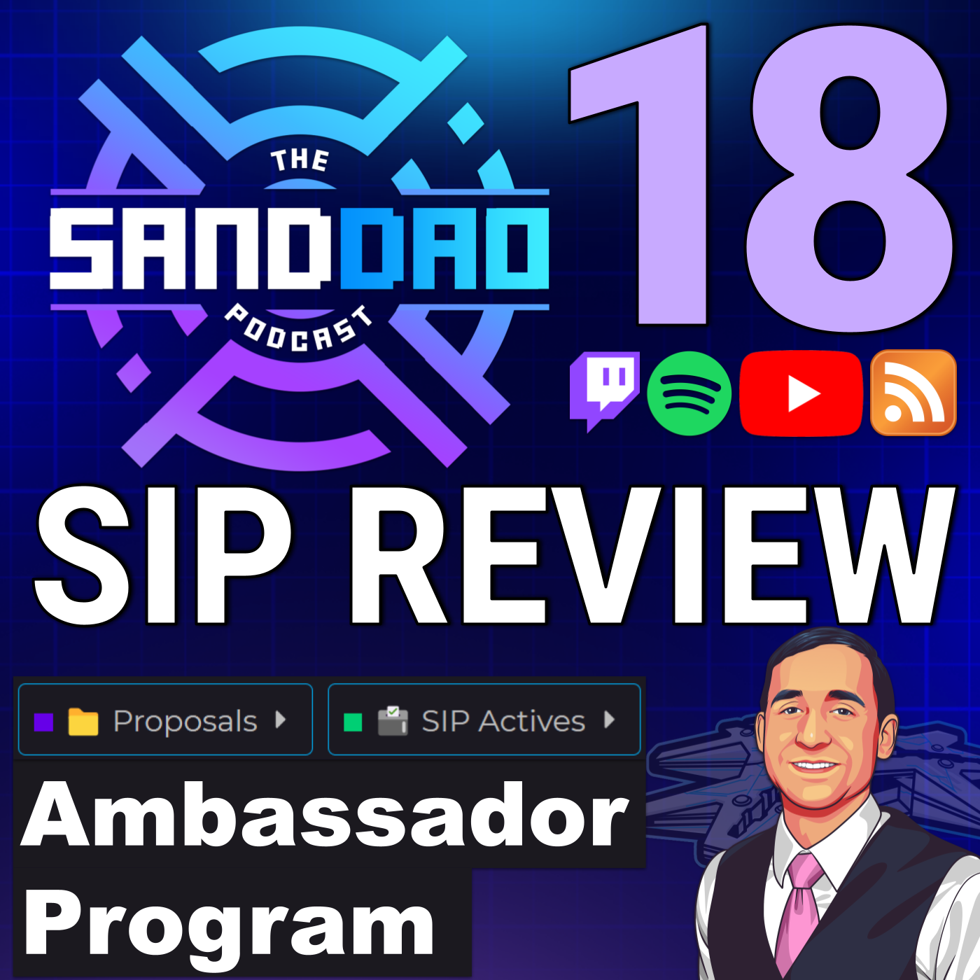 SANDDAO - An educational & news Podcast about the Sandbox DAO