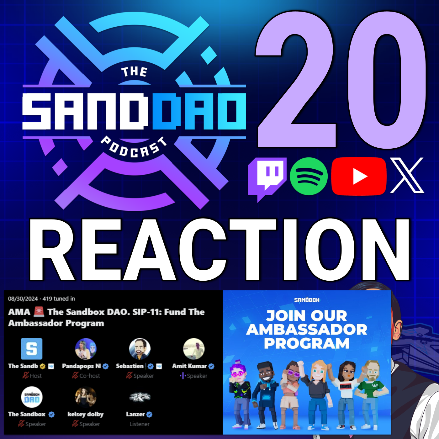 SANDDAO - An educational & news Podcast about the Sandbox DAO