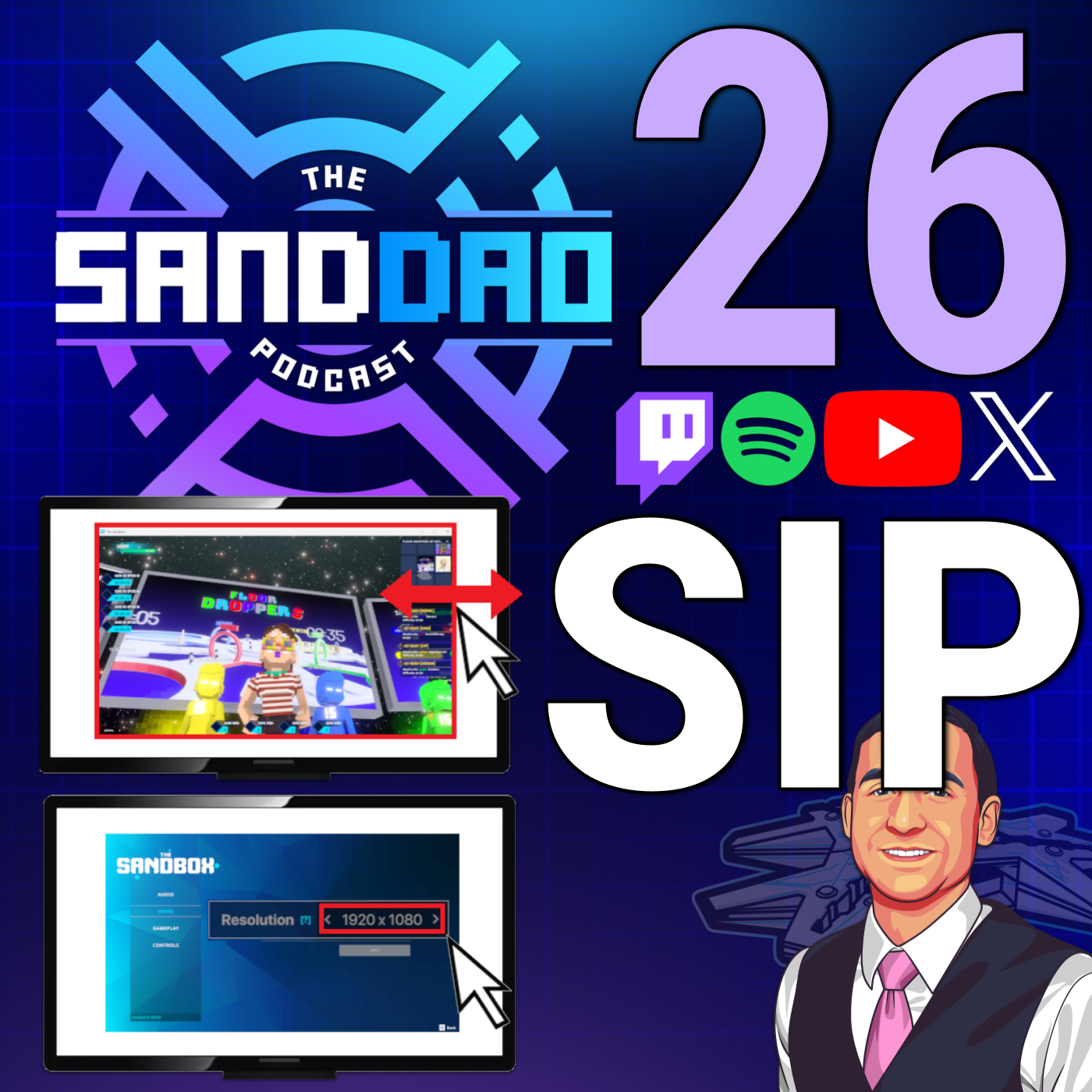 SANDDAO - An educational & news Podcast about the Sandbox DAO