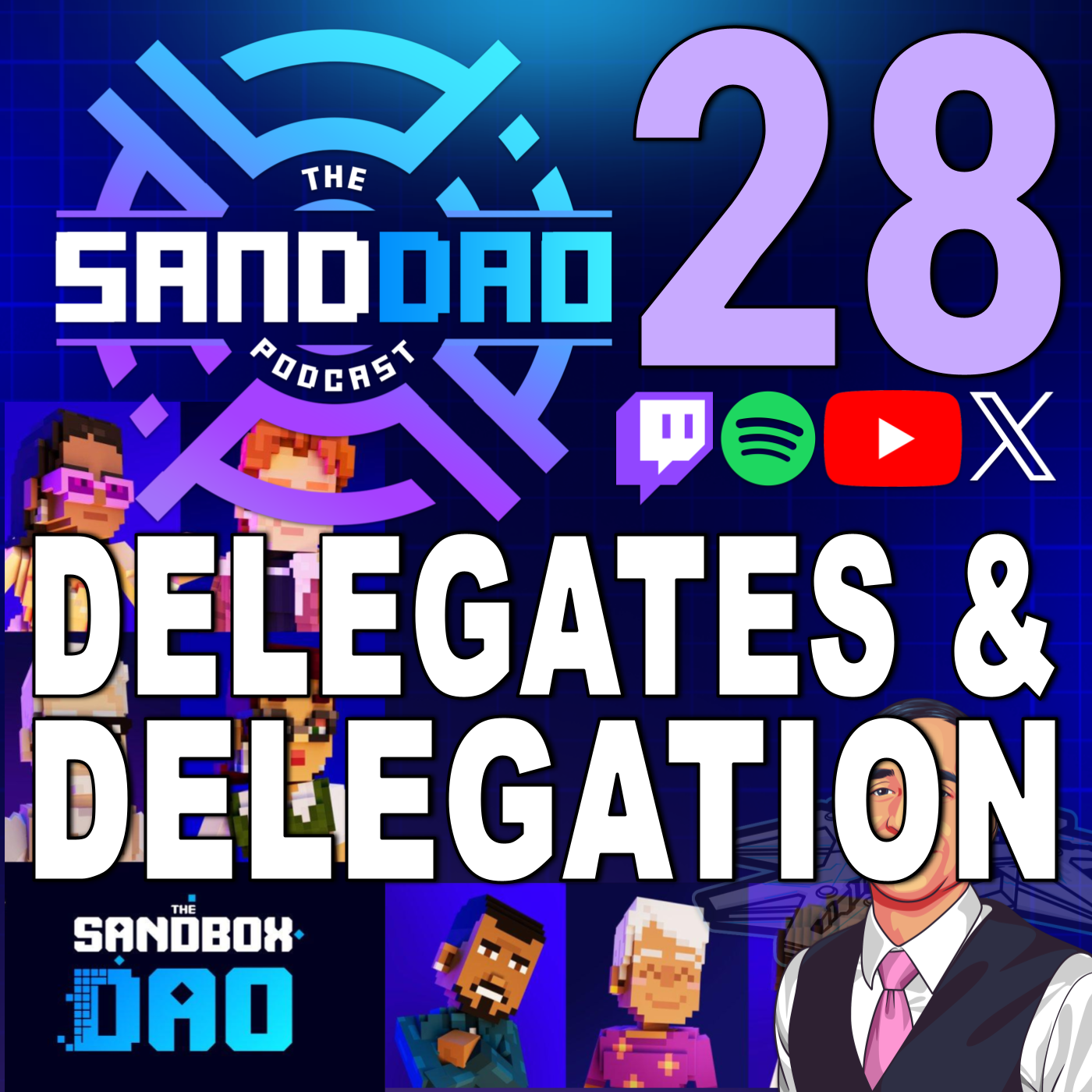 SANDDAO - An educational & news Podcast about the Sandbox DAO