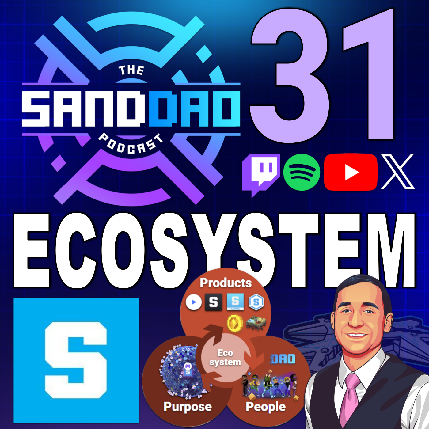 SANDDAO - An educational & news Podcast about the Sandbox DAO