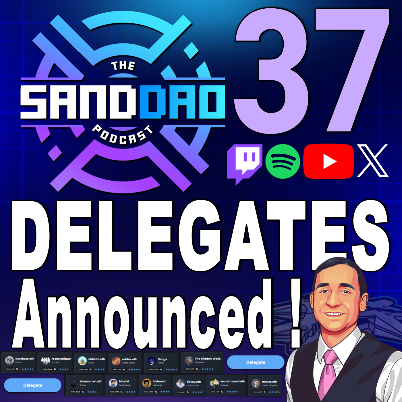 SANDDAO - An educational & news Podcast about the Sandbox DAO