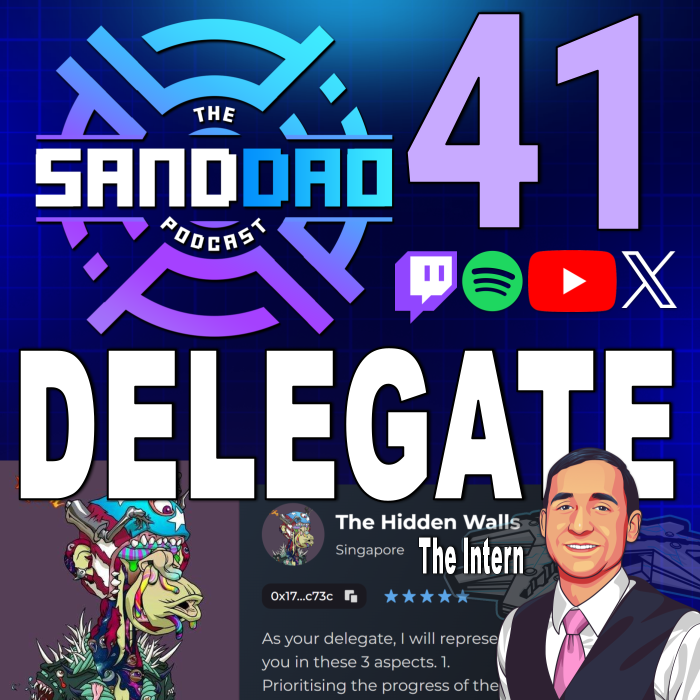 SANDDAO - An educational & news Podcast about the Sandbox DAO